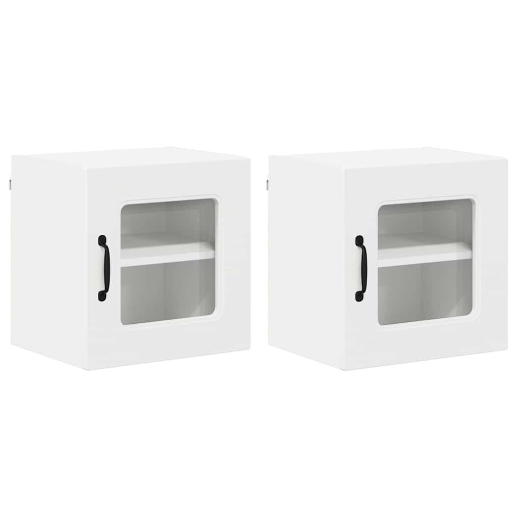 Vaatwasserpaneel Kalmar 2 pcs Wit 40 x 31 x 40 cm Bewerkt hout is nu te koop bij PeponiXL, paradijselijk wonen!