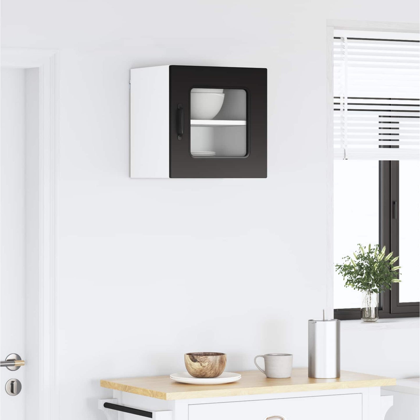 Vaatwasserpaneel Kalmar Zwart 40 x 31 x 40 cm Bewerkt hout is nu te koop bij PeponiXL, paradijselijk wonen!