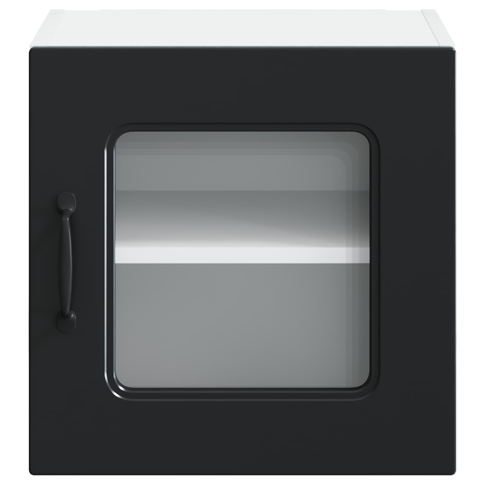 Keukenkast Kalmar 2 pcs Zwart 40 x 31 x 40 cm Bewerkt hout is nu te koop bij PeponiXL, paradijselijk wonen!