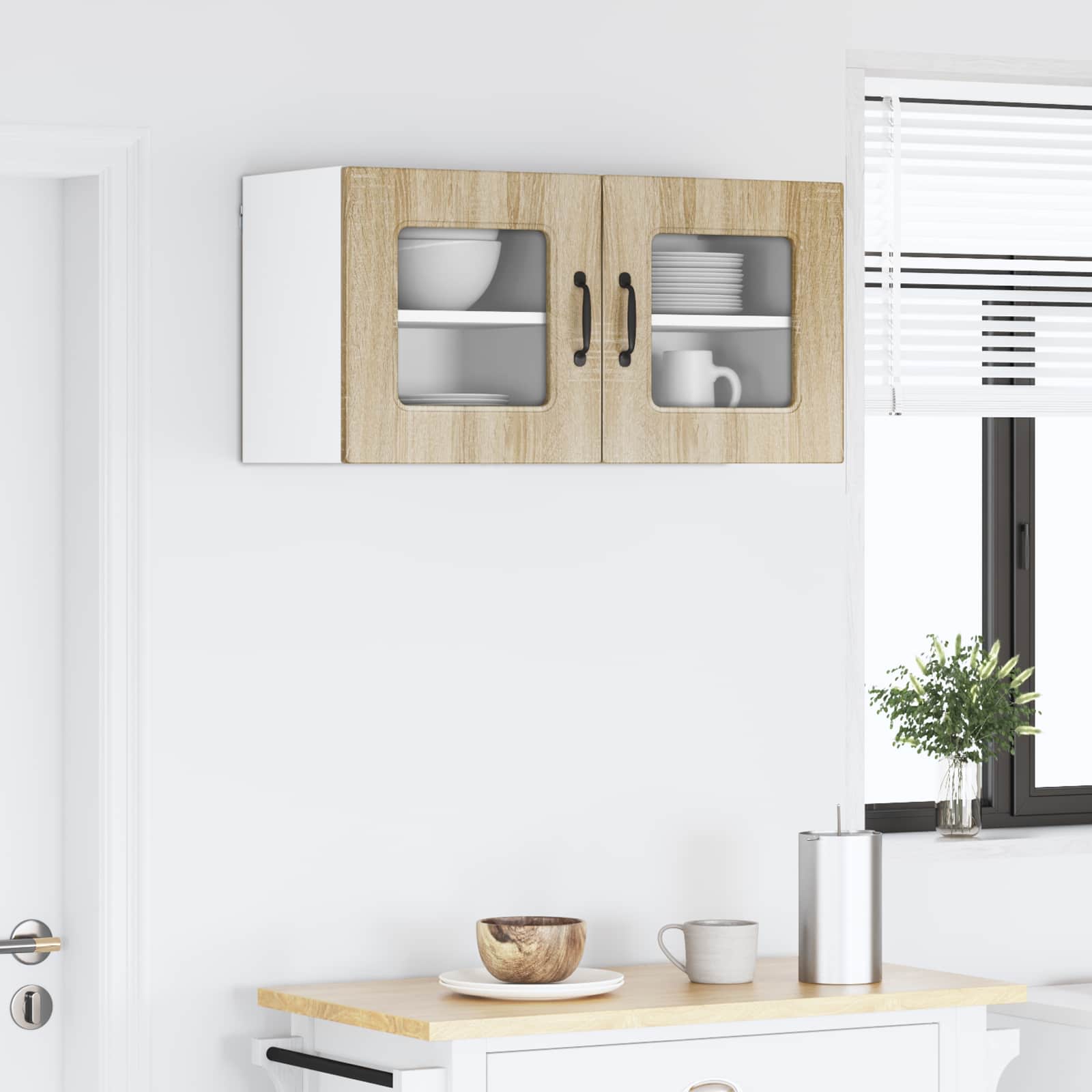 Vaatwasserpaneel Kalmar 2 pcs Sonoma Eiken 40 x 31 x 40 cm is nu te koop bij PeponiXL, paradijselijk wonen!