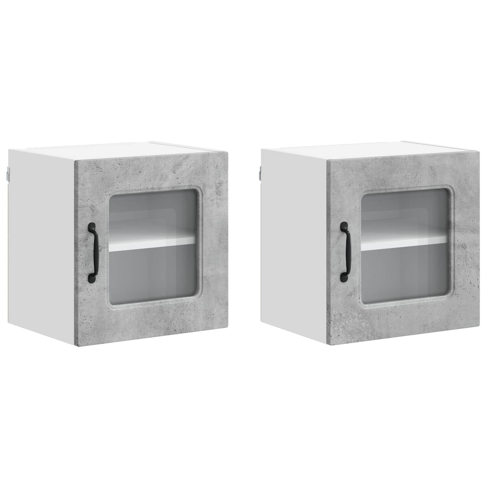 Vaatwasserpaneel Kalmar 2 pcs Beton Grijs 40 x 31 x 40 cm is nu te koop bij PeponiXL, paradijselijk wonen!
