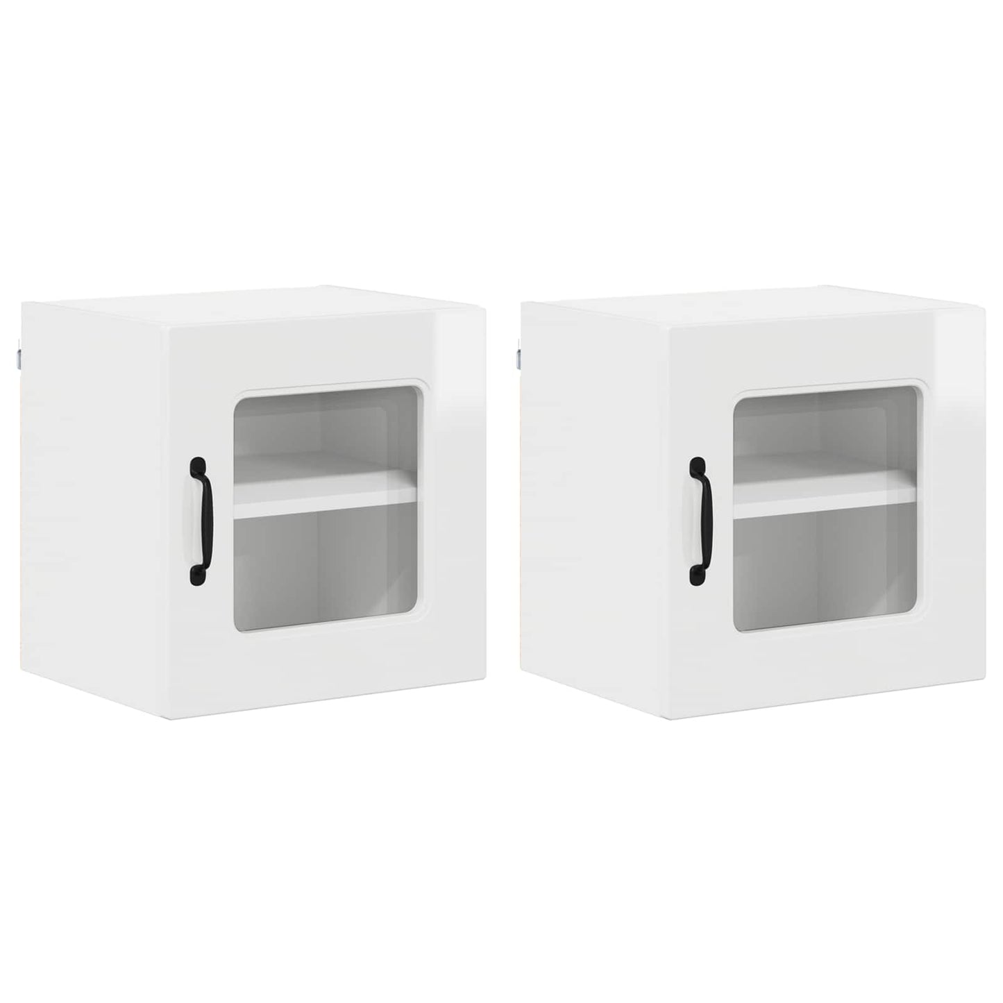Vaatwasserpaneel Kalmar 2 pcs Hoogglans wit 40 x 31 x 40 cm is nu te koop bij PeponiXL, paradijselijk wonen!