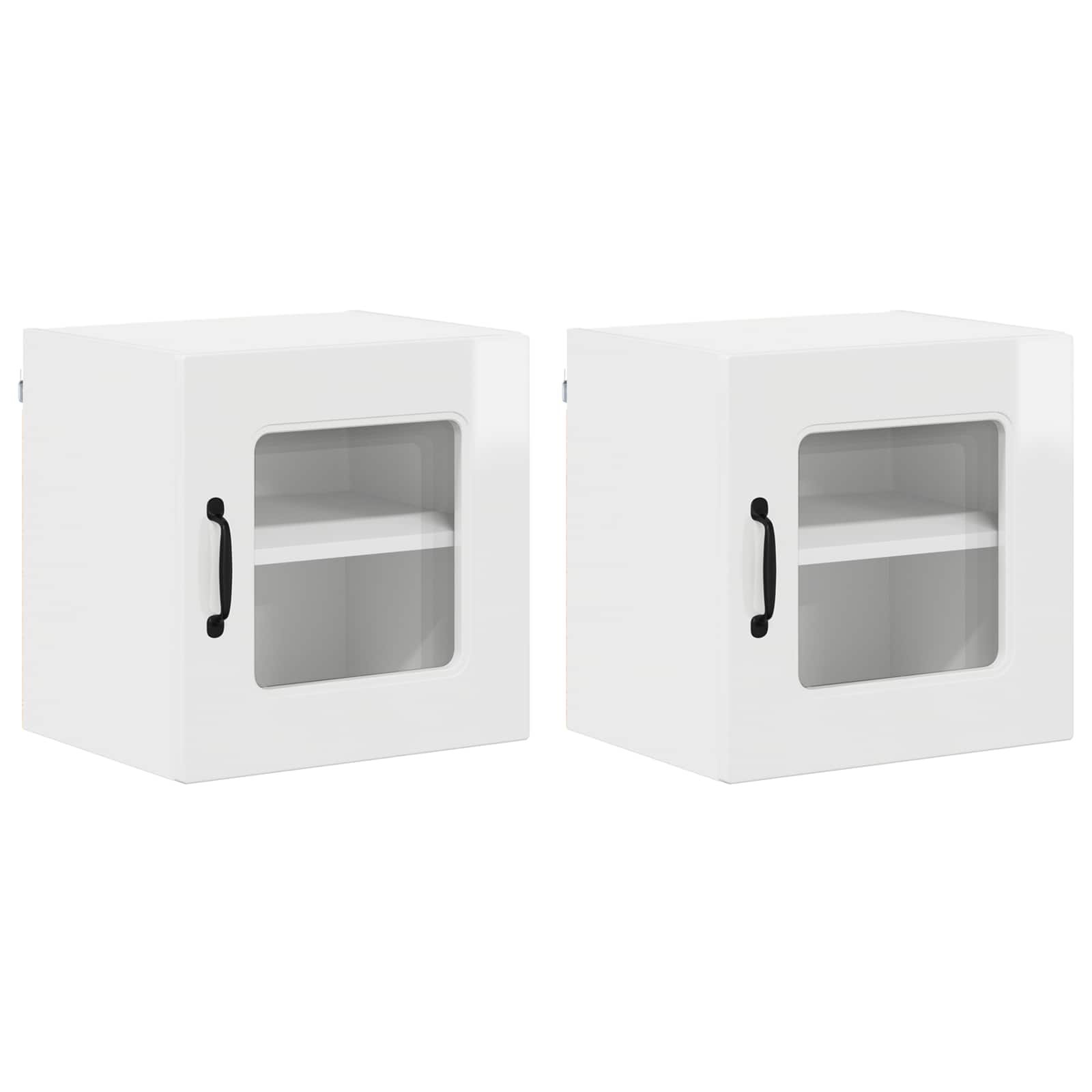 Vaatwasserpaneel Kalmar 2 pcs Hoogglans wit 40 x 31 x 40 cm is nu te koop bij PeponiXL, paradijselijk wonen!