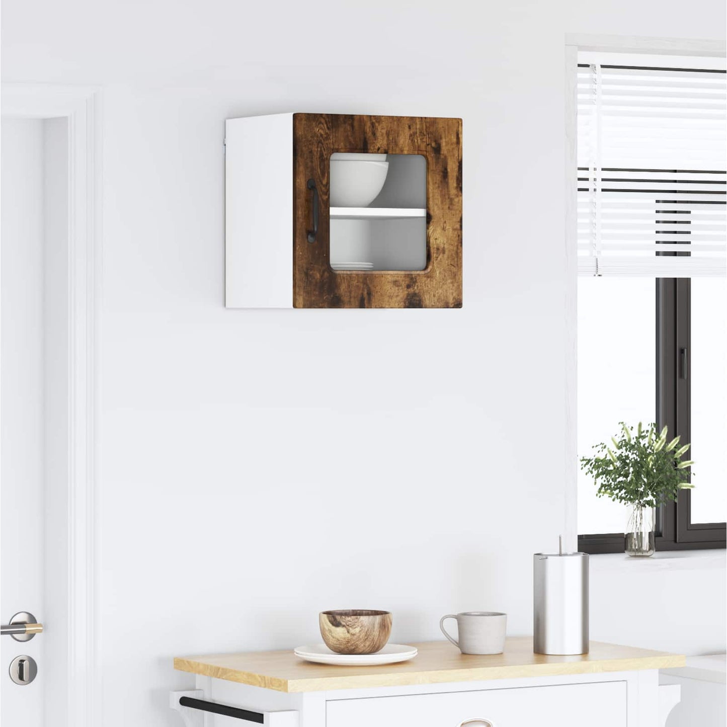 Vaatwasserpaneel Kalmar Gerookt eiken 40 x 31 x 40 cm is nu te koop bij PeponiXL, paradijselijk wonen!
