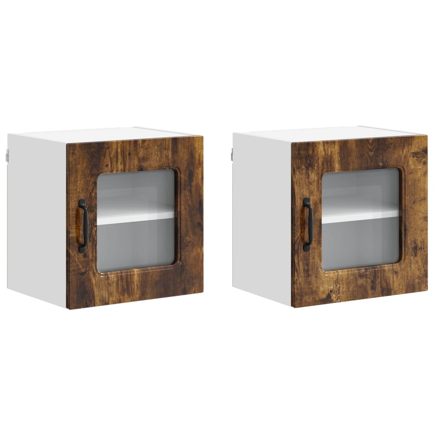 Vaatwasserpaneel Kalmar 2 pcs Gerookt eiken 40 x 31 x 40 cm is nu te koop bij PeponiXL, paradijselijk wonen!