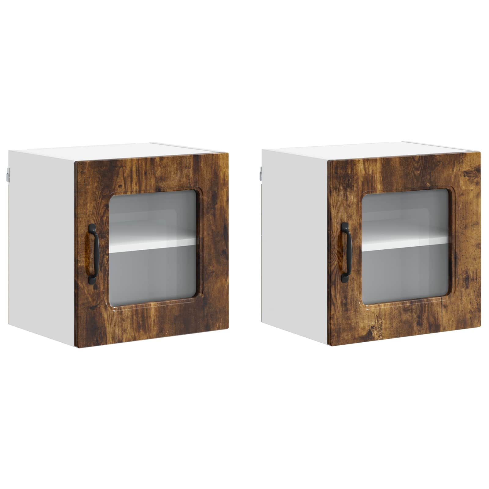 Vaatwasserpaneel Kalmar 2 pcs Gerookt eiken 40 x 31 x 40 cm is nu te koop bij PeponiXL, paradijselijk wonen!