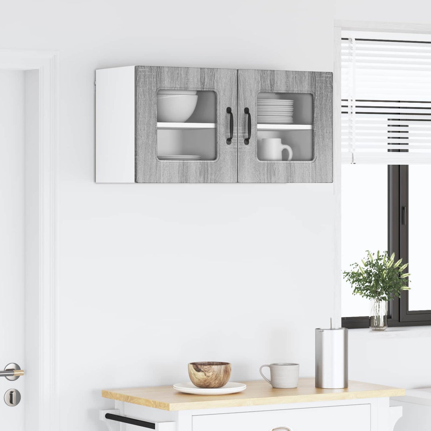 Vaatwasserpaneel Kalmar 2 pcs Grijs Sonoma 40 x 31 x 40 cm is nu te koop bij PeponiXL, paradijselijk wonen!