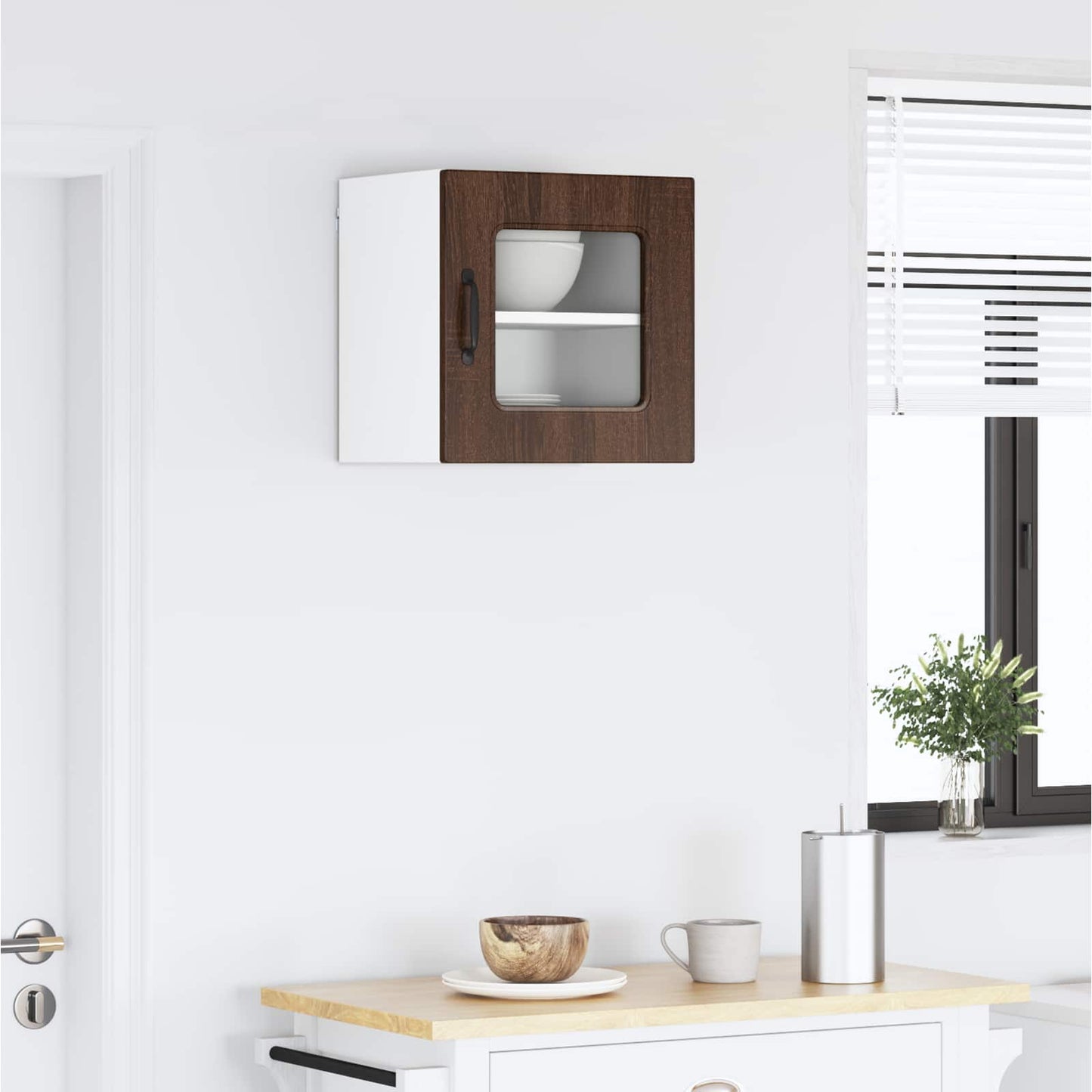 Vaatwasserpaneel met opslag Kalmar Bruin Eiken 40 x 31 x 40 cm is nu te koop bij PeponiXL, paradijselijk wonen!