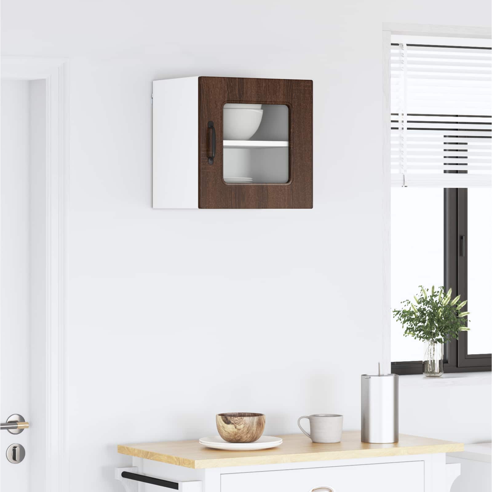 Vaatwasserpaneel met opslag Kalmar Bruin Eiken 40 x 31 x 40 cm is nu te koop bij PeponiXL, paradijselijk wonen!