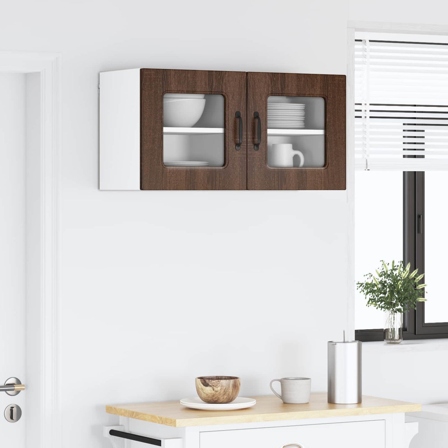 Vaatwasserpaneel Kalmar 2 pcs Bruin Eiken 40 x 31 x 40 cm is nu te koop bij PeponiXL, paradijselijk wonen!