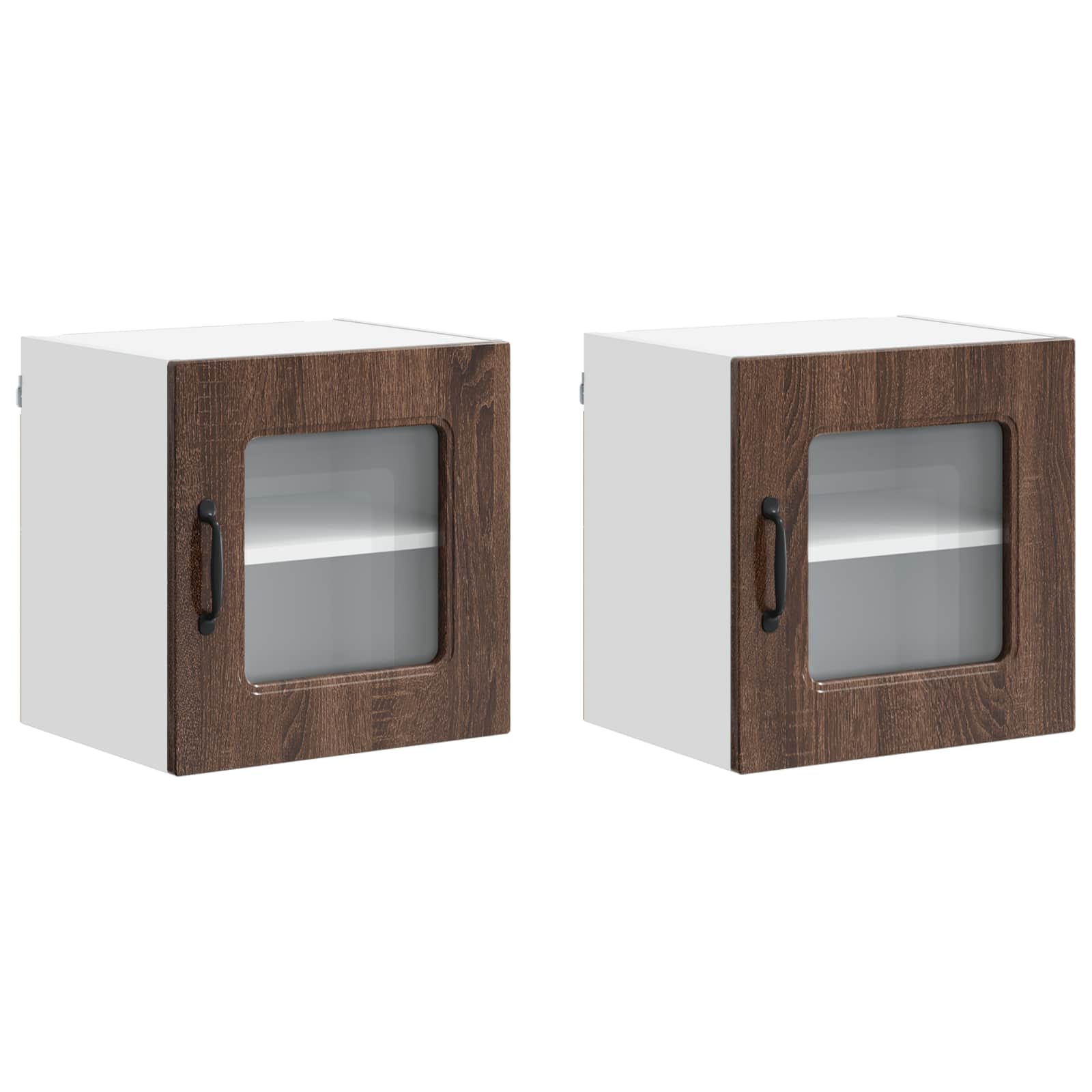 Vaatwasserpaneel Kalmar 2 pcs Bruin Eiken 40 x 31 x 40 cm is nu te koop bij PeponiXL, paradijselijk wonen!