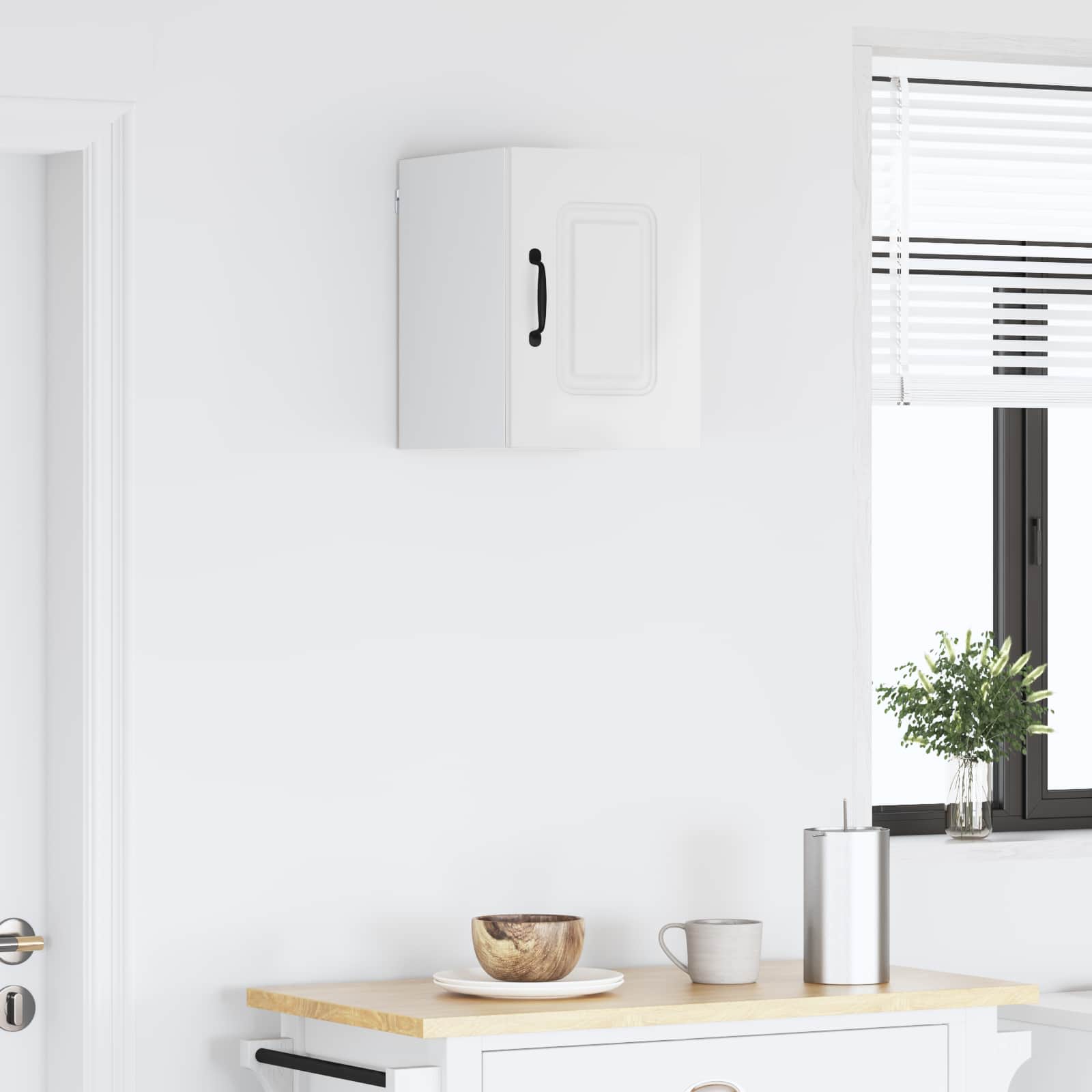 Keukenkast met opslag Kalmar Wit 30 x 31 x 40 cm Bewerkt hout is nu te koop bij PeponiXL, paradijselijk wonen!