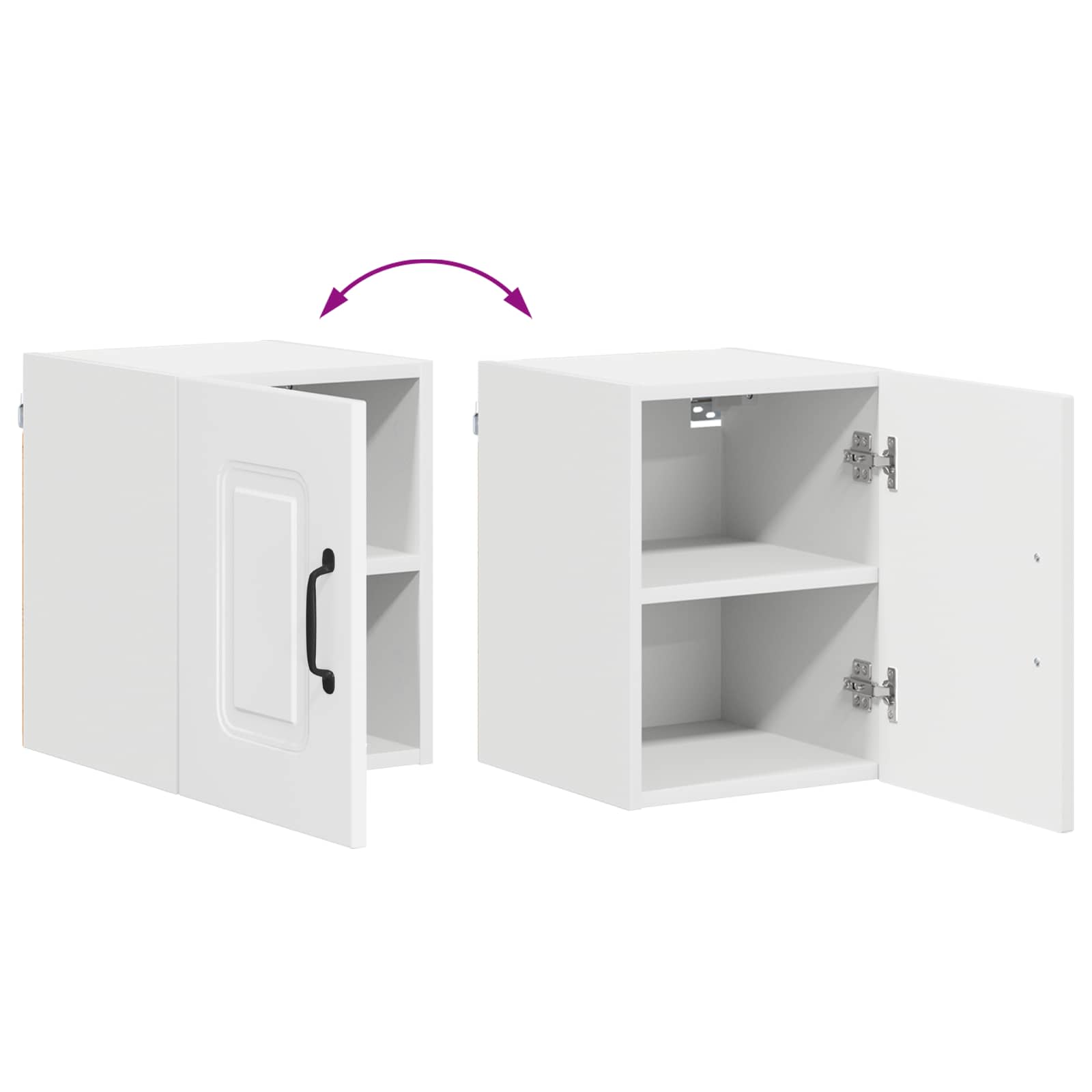 Keukenkast met opslag Kalmar Wit 30 x 31 x 40 cm Bewerkt hout is nu te koop bij PeponiXL, paradijselijk wonen!