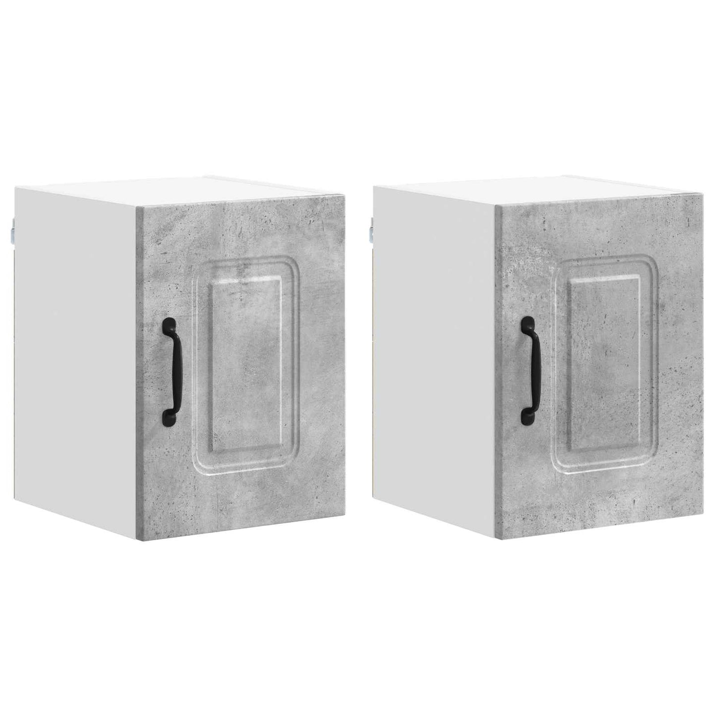 Vaatwasserpaneel Kalmar 2 pcs Beton Grijs 30 x 31 x 40 cm is nu te koop bij PeponiXL, paradijselijk wonen!