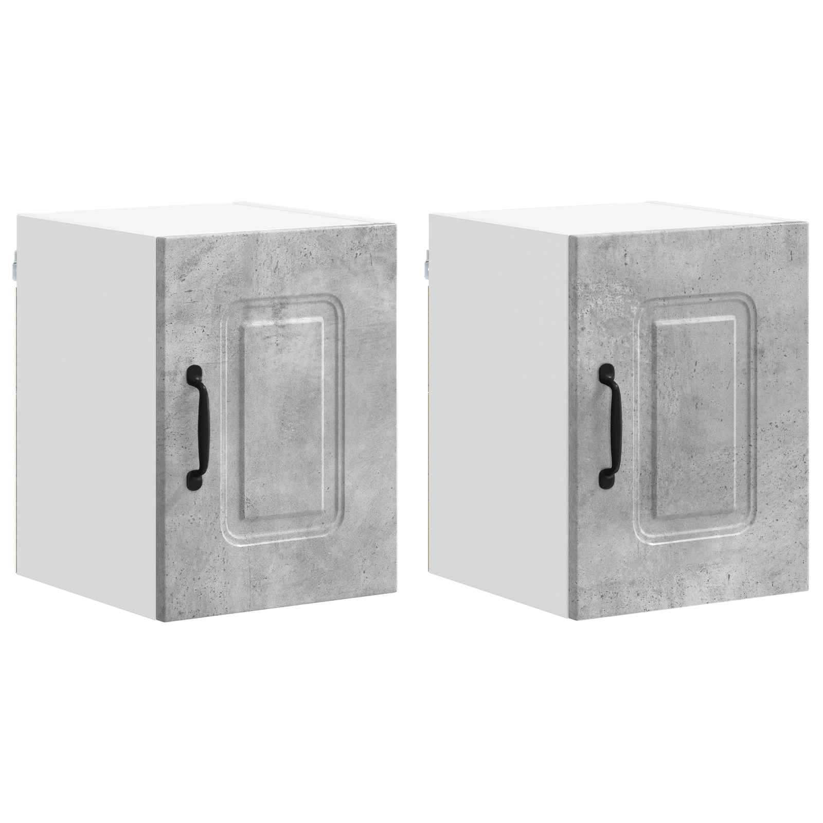 Vaatwasserpaneel Kalmar 2 pcs Beton Grijs 30 x 31 x 40 cm is nu te koop bij PeponiXL, paradijselijk wonen!