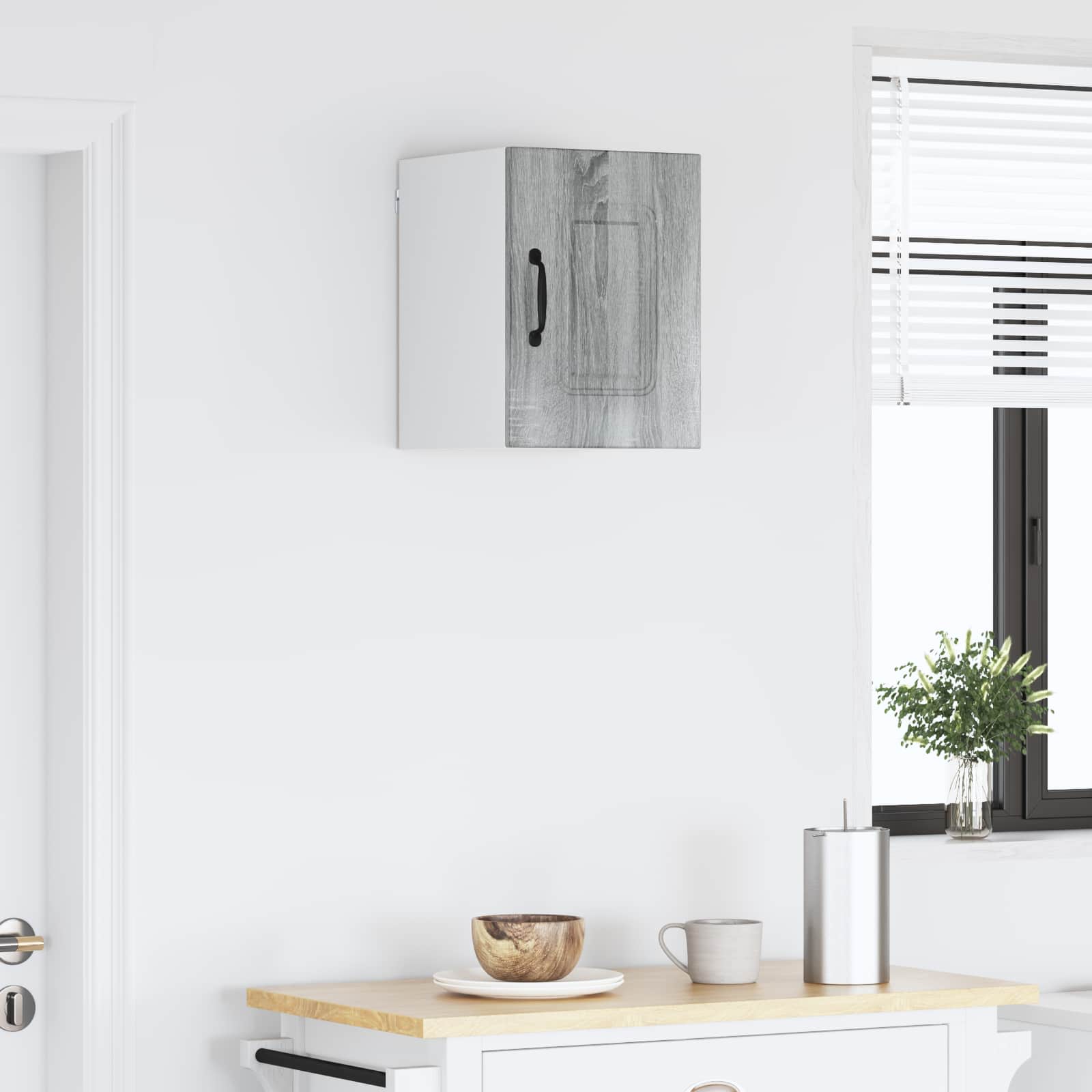 Vaatwasserpaneel met opslag Kalmar Grijs Sonoma 30 x 31 x 40 cm is nu te koop bij PeponiXL, paradijselijk wonen!