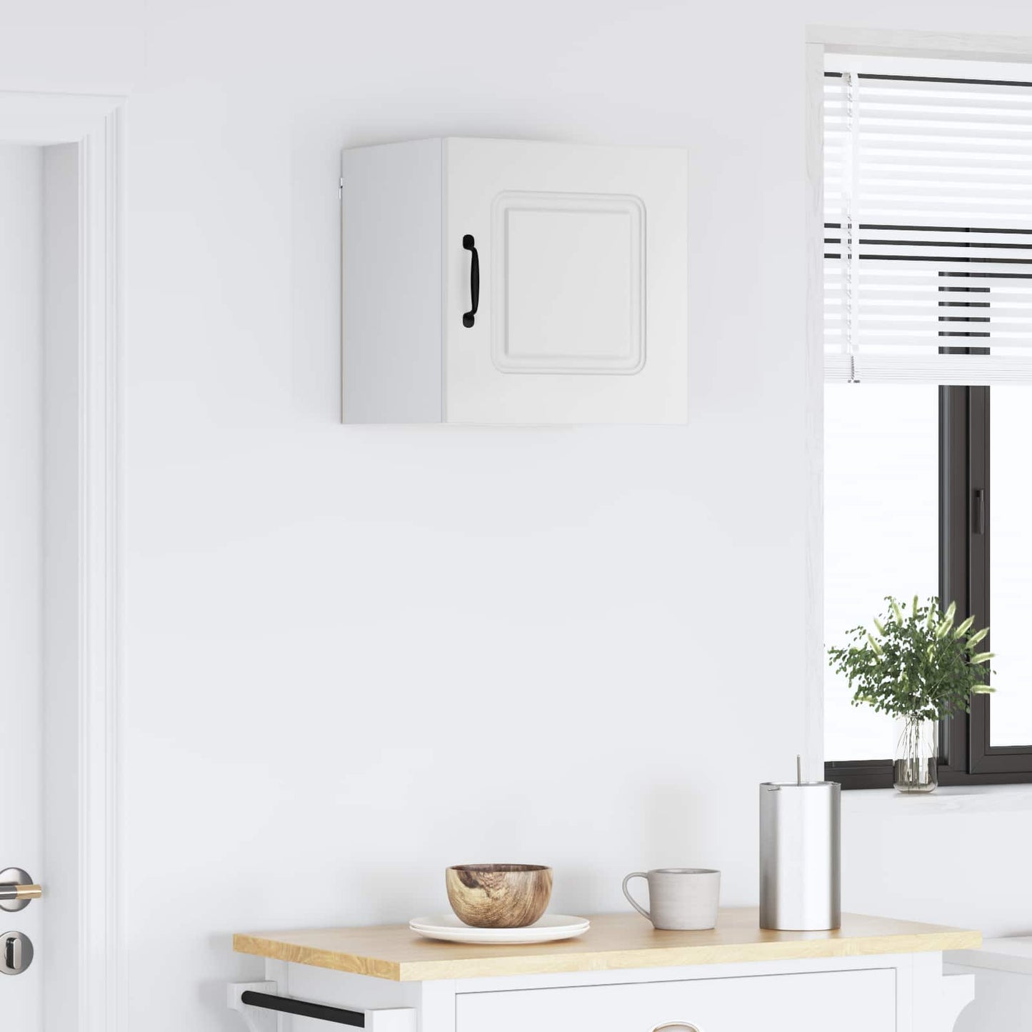 Keukenkast met opslag Kalmar Wit 40 x 31 x 40 cm Bewerkt hout is nu te koop bij PeponiXL, paradijselijk wonen!