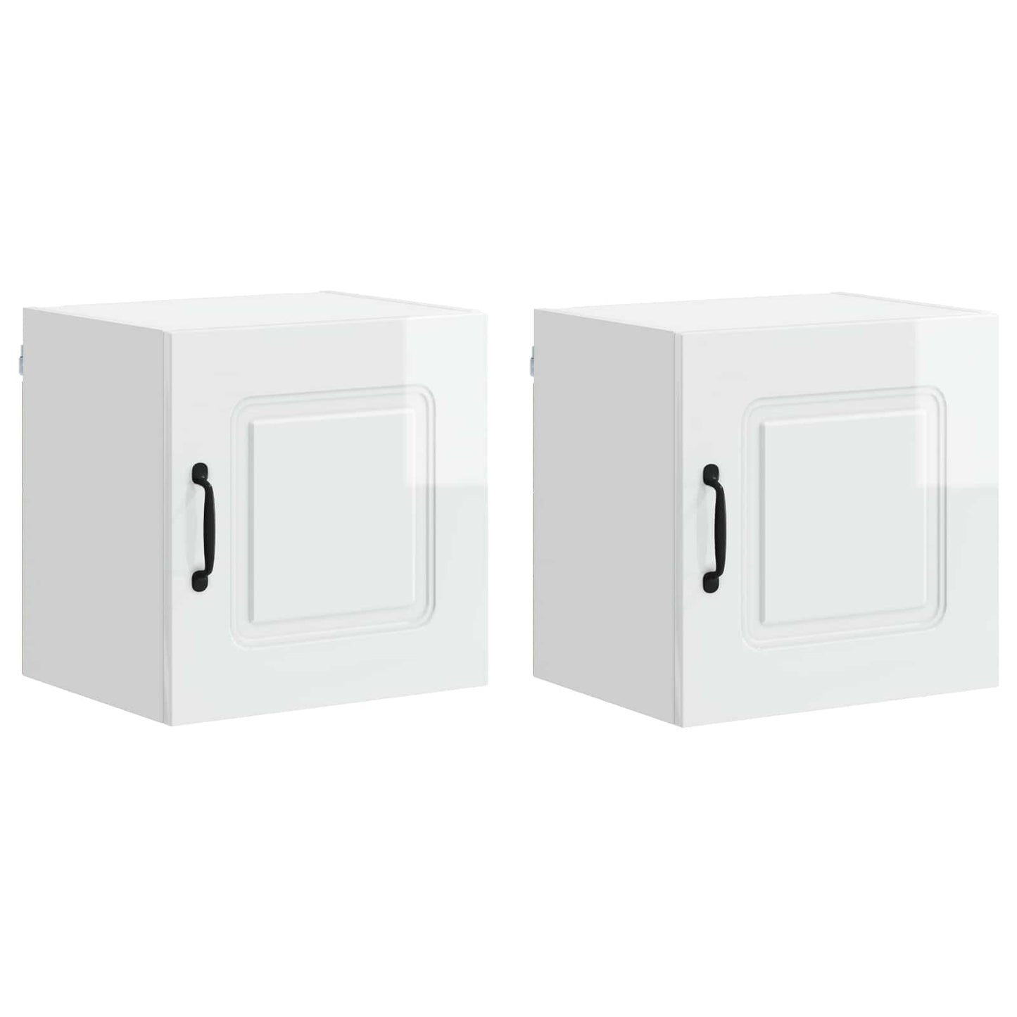 Keukenkast Kalmar 2 pcs Hoogglans wit 40 x 31 x 40 cm is nu te koop bij PeponiXL, paradijselijk wonen!