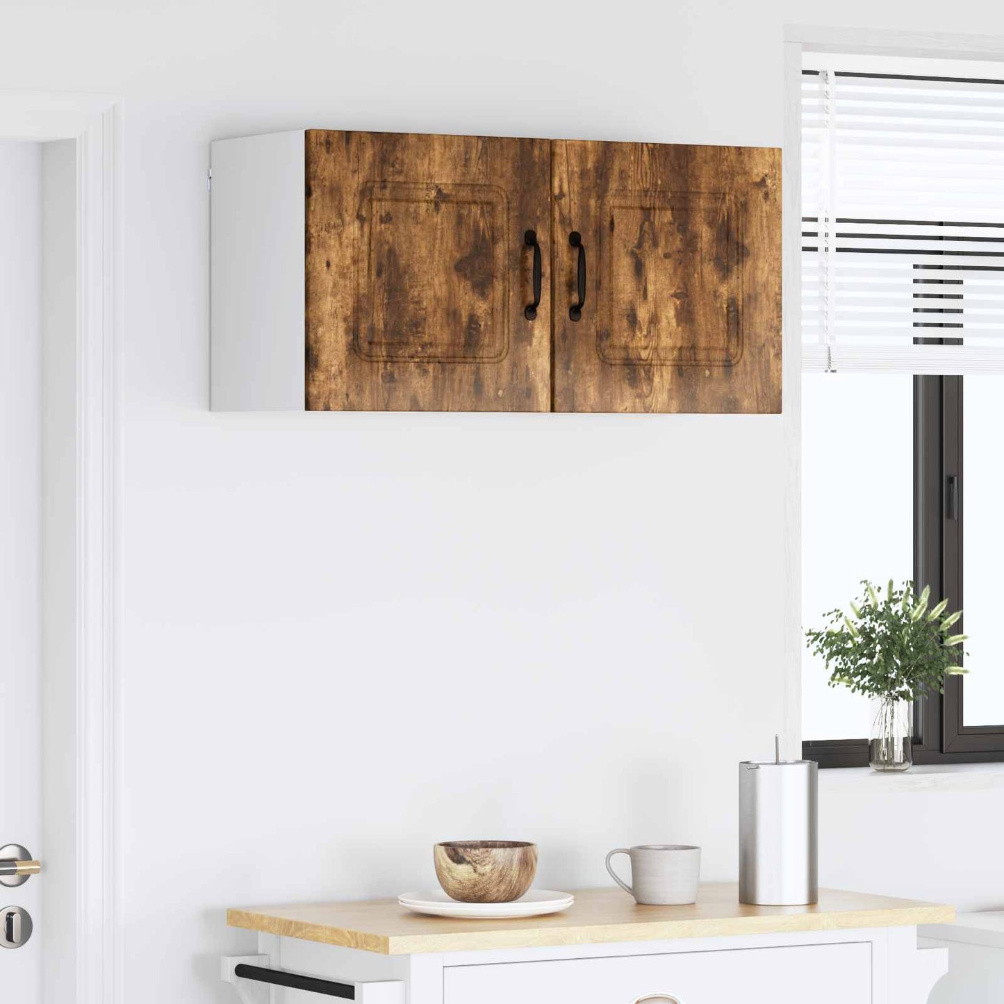 Vaatwasserpaneel Kalmar 2 pcs Gerookt eiken 40 x 31 x 40 cm is nu te koop bij PeponiXL, paradijselijk wonen!