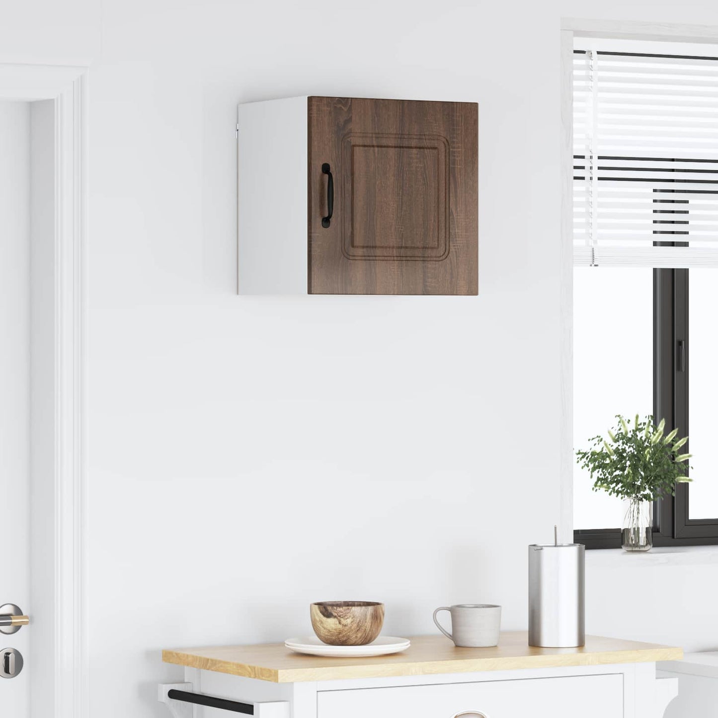 Keukenkast Kalmar Bruin Eiken 40 x 31 x 40 cm Bewerkt hout is nu te koop bij PeponiXL, paradijselijk wonen!