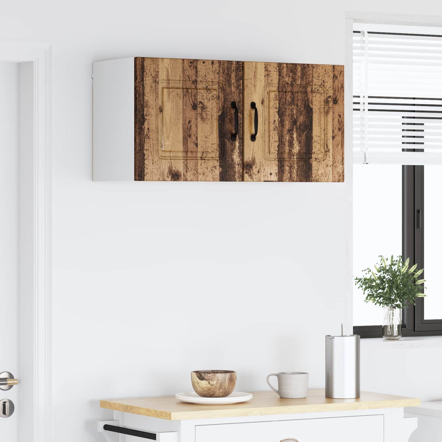 Vaatwasserpaneel Kalmar 2 pcs Oudhout 40 x 31 x 40 cm is nu te koop bij PeponiXL, paradijselijk wonen!