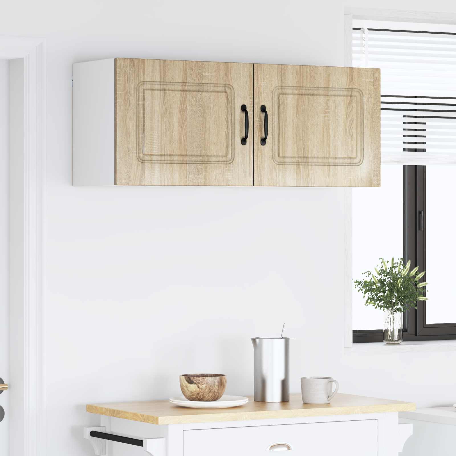 Vaatwasserpaneel Kalmar 2 pcs Sonoma Eiken 50 x 31 x 40 cm is nu te koop bij PeponiXL, paradijselijk wonen!