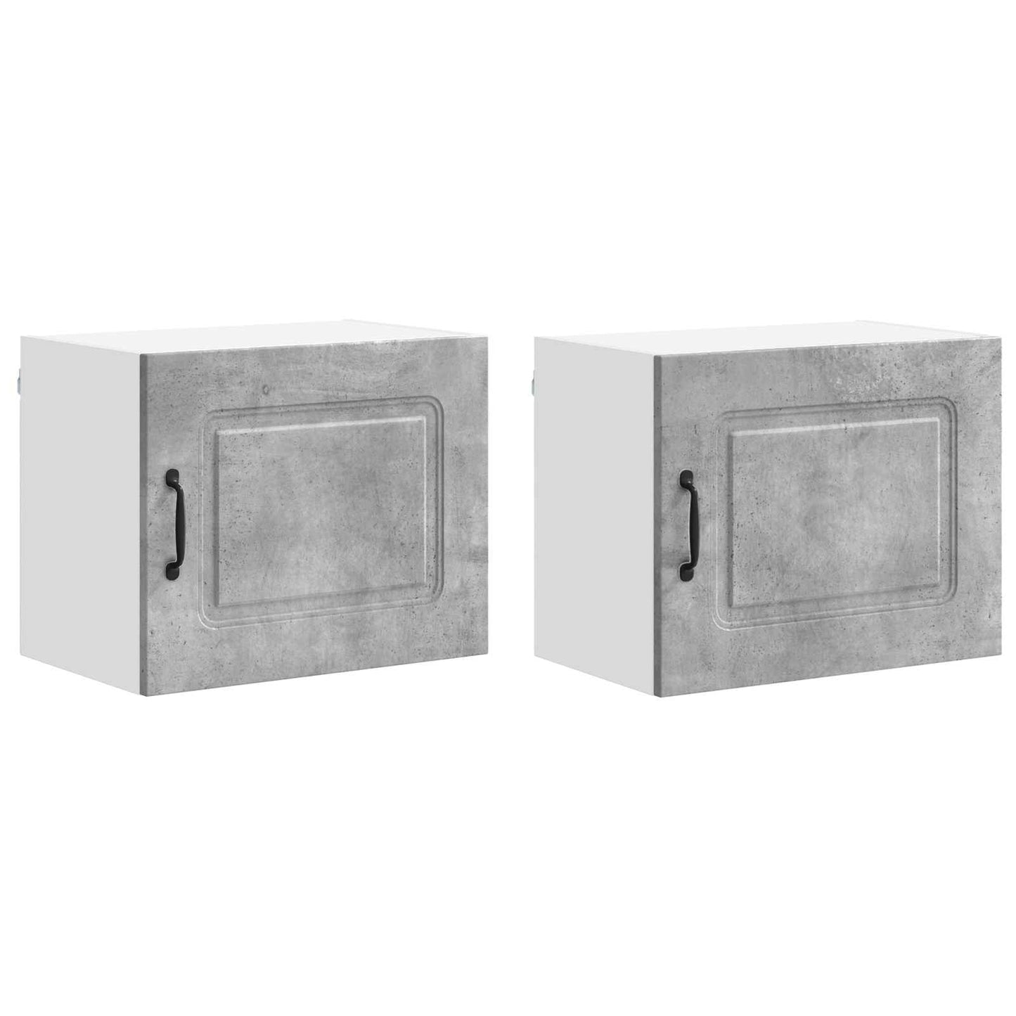 Keukenkast met opslag Kalmar 2 pcs Beton Grijs 50 x 31 x 40 cm is nu te koop bij PeponiXL, paradijselijk wonen!