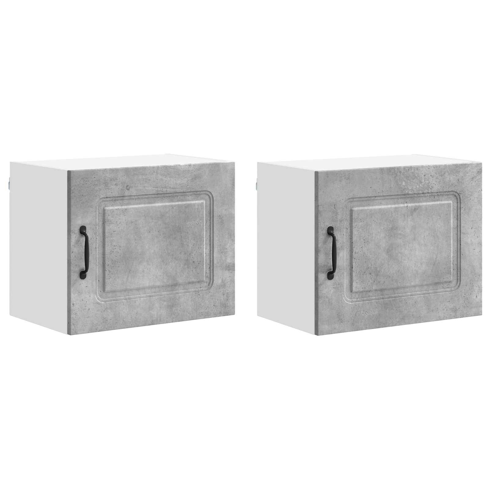 Keukenkast met opslag Kalmar 2 pcs Beton Grijs 50 x 31 x 40 cm is nu te koop bij PeponiXL, paradijselijk wonen!