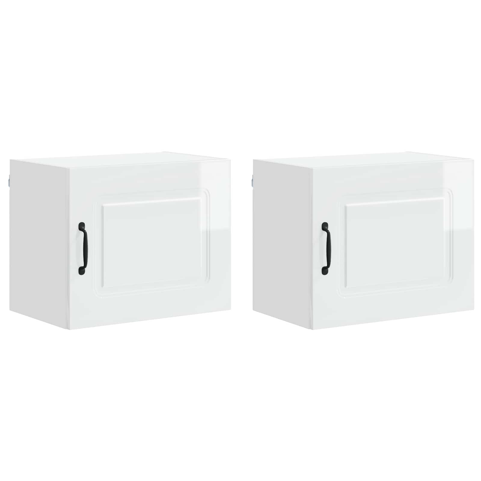 Vaatwasserpaneel Kalmar 2 pcs Hoogglans wit 50 x 31 x 40 cm is nu te koop bij PeponiXL, paradijselijk wonen!