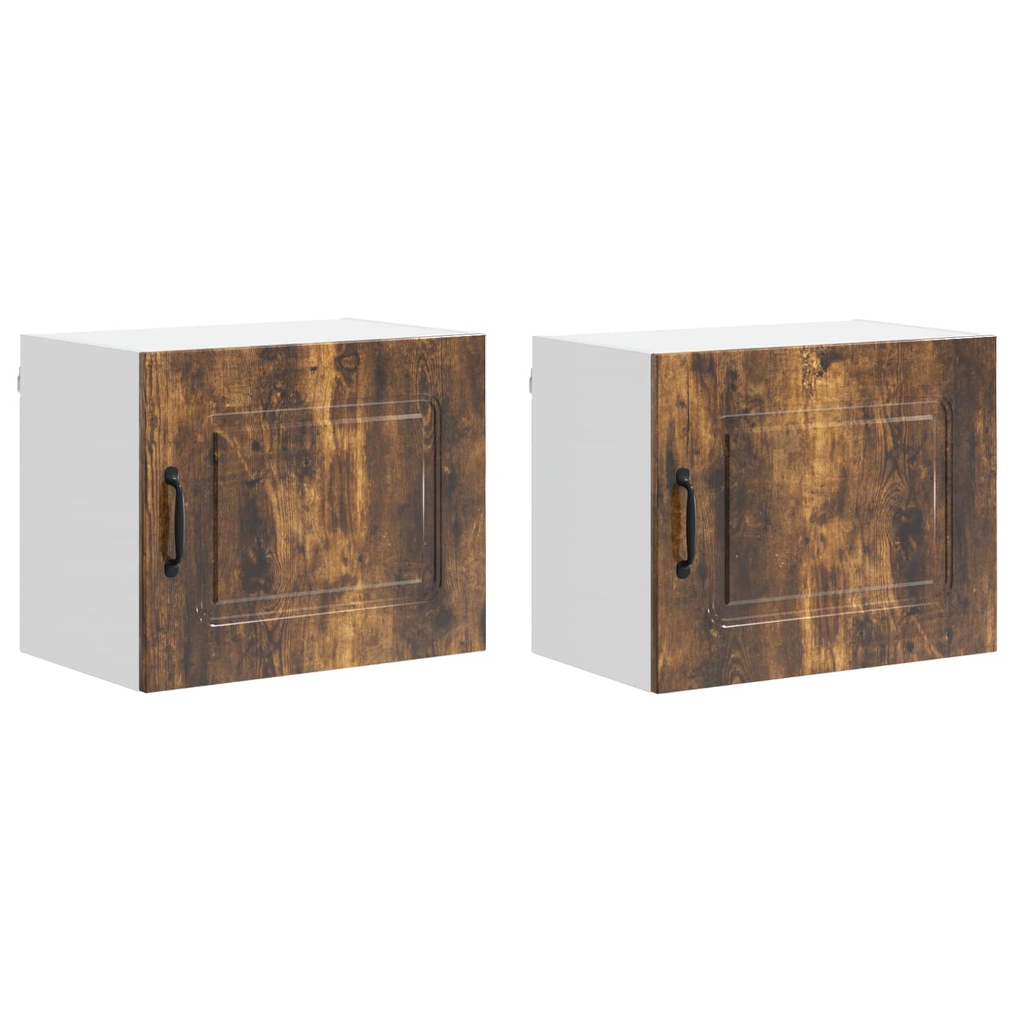Vaatwasserpaneel Kalmar 2 pcs Gerookt eiken 50 x 31 x 40 cm is nu te koop bij PeponiXL, paradijselijk wonen!