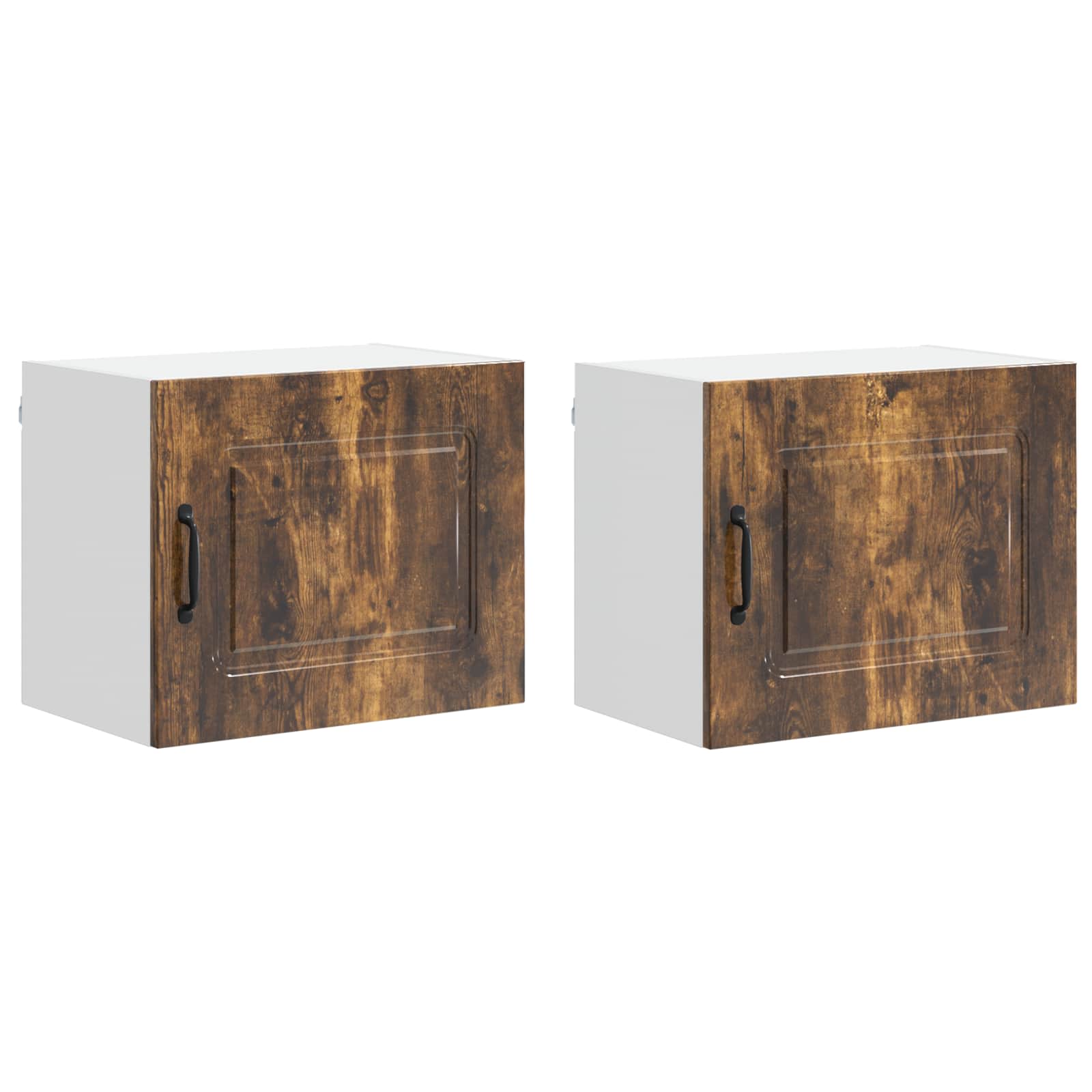 Vaatwasserpaneel Kalmar 2 pcs Gerookt eiken 50 x 31 x 40 cm is nu te koop bij PeponiXL, paradijselijk wonen!