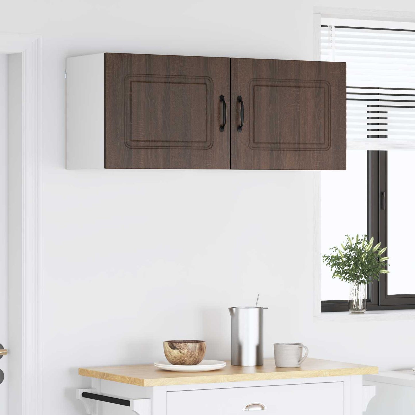 Vaatwasserpaneel Kalmar 2 pcs Bruin Eiken 50 x 31 x 40 cm is nu te koop bij PeponiXL, paradijselijk wonen!