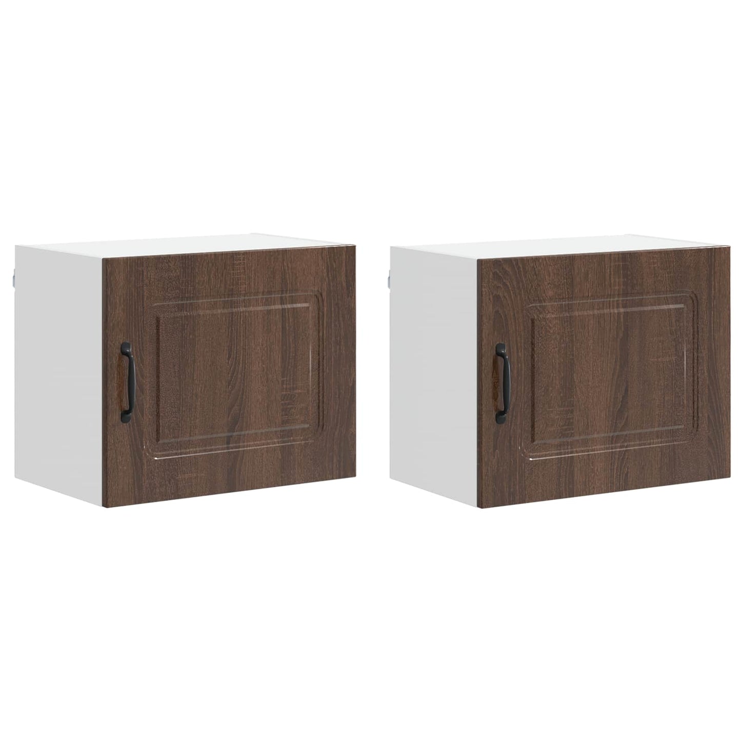 Vaatwasserpaneel Kalmar 2 pcs Bruin Eiken 50 x 31 x 40 cm is nu te koop bij PeponiXL, paradijselijk wonen!