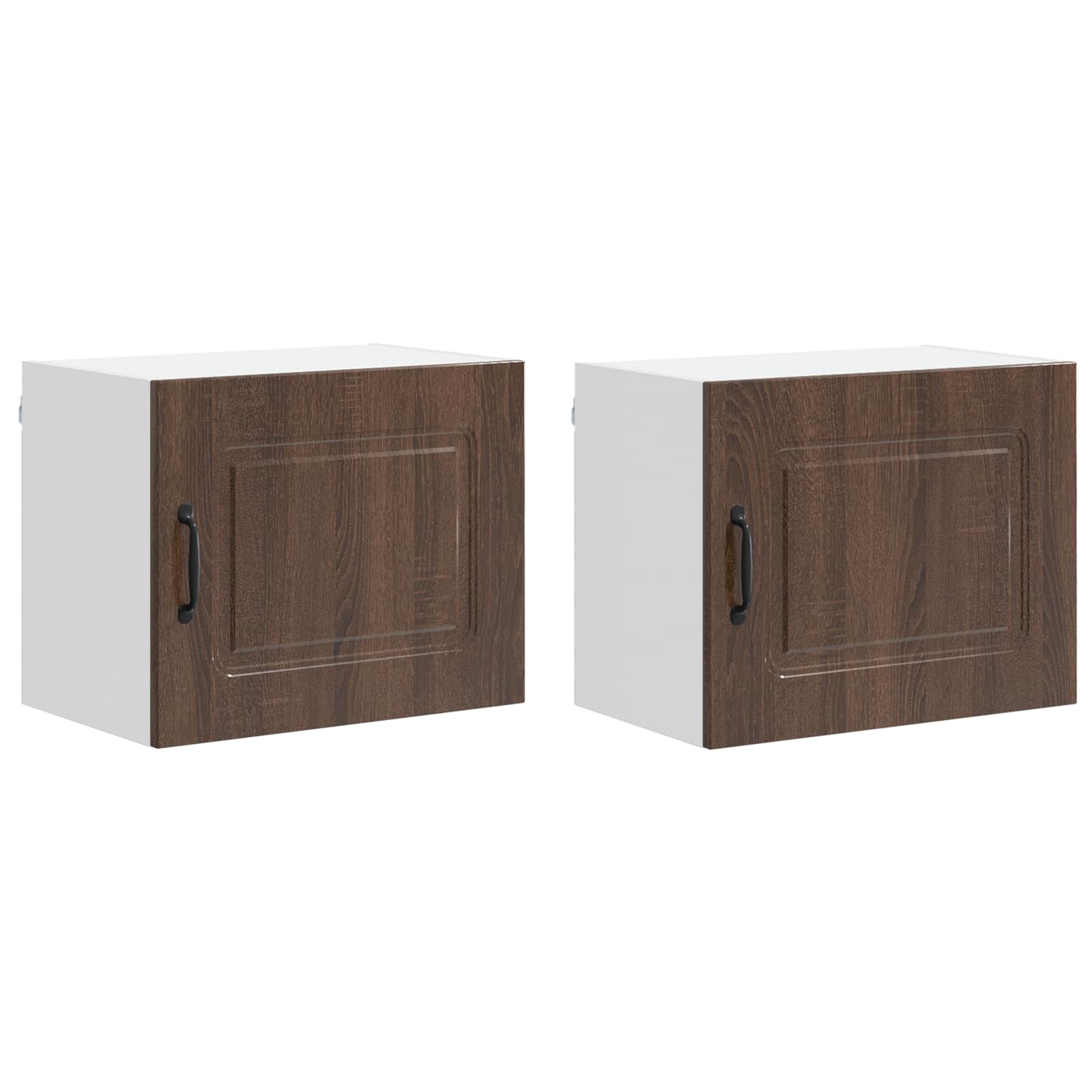 Vaatwasserpaneel Kalmar 2 pcs Bruin Eiken 50 x 31 x 40 cm is nu te koop bij PeponiXL, paradijselijk wonen!