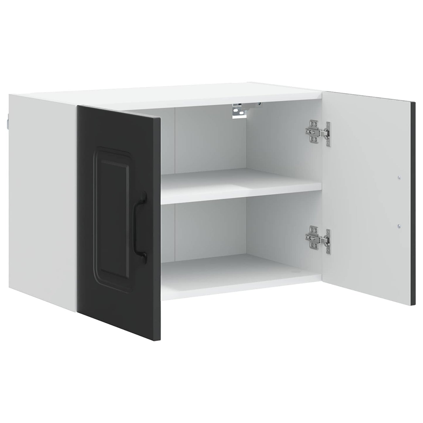 Vaatwasserpaneel met opslag Kalmar 2 pcs Zwart 60 x 31 x 40 cm is nu te koop bij PeponiXL, paradijselijk wonen!