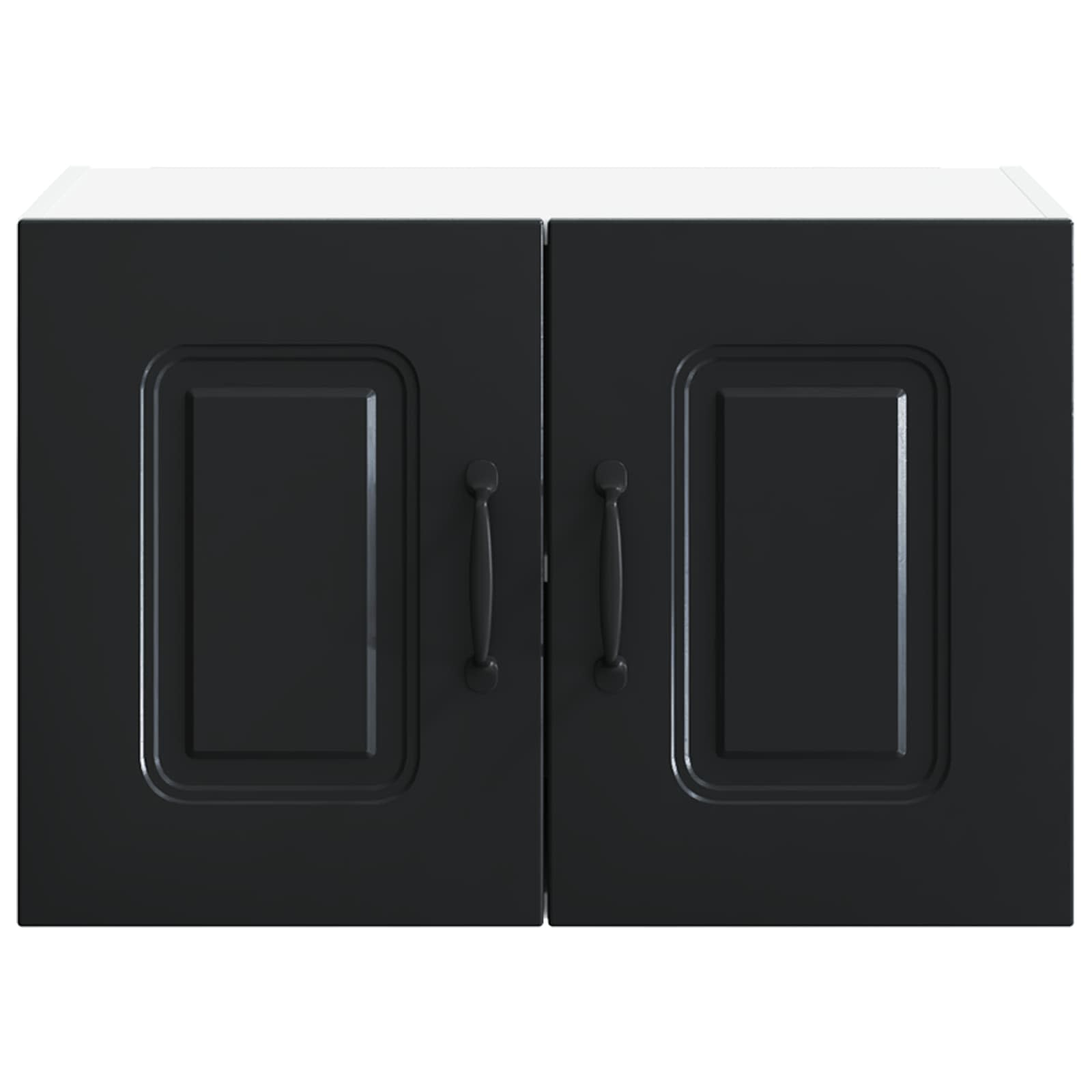 Vaatwasserpaneel met opslag Kalmar 2 pcs Zwart 60 x 31 x 40 cm is nu te koop bij PeponiXL, paradijselijk wonen!