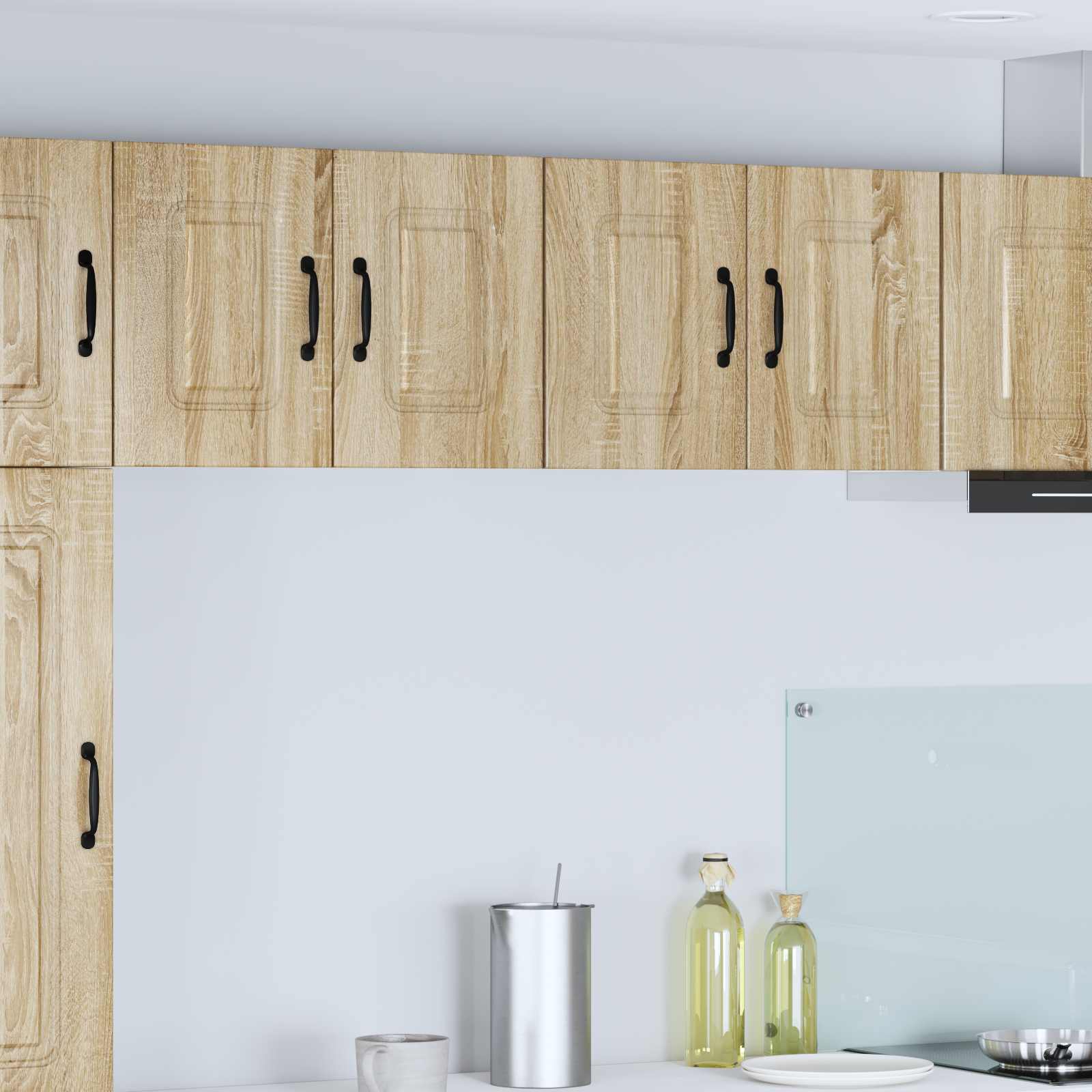 Keukenkast met opslag Kalmar 2 pcs Sonoma Eiken 60 x 31 x 40 cm is nu te koop bij PeponiXL, paradijselijk wonen!