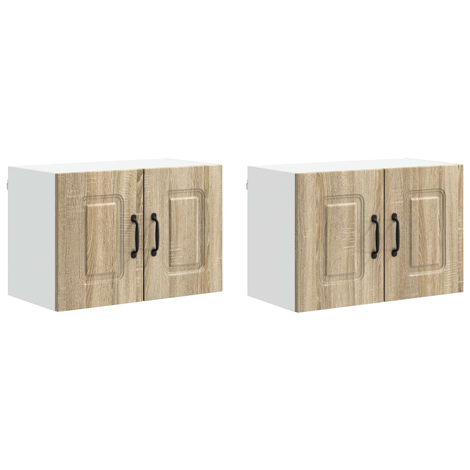Keukenkast met opslag Kalmar 2 pcs Sonoma Eiken 60 x 31 x 40 cm is nu te koop bij PeponiXL, paradijselijk wonen!