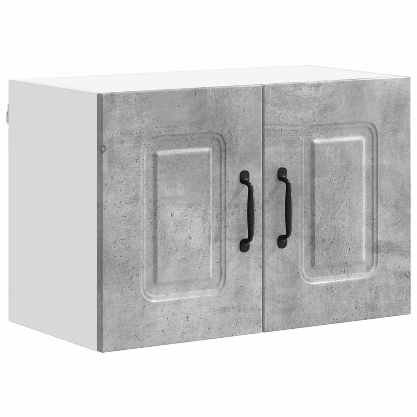 Keukenkast Kalmar Beton Grijs 60 x 31 x 40 cm Bewerkt hout is nu te koop bij PeponiXL, paradijselijk wonen!