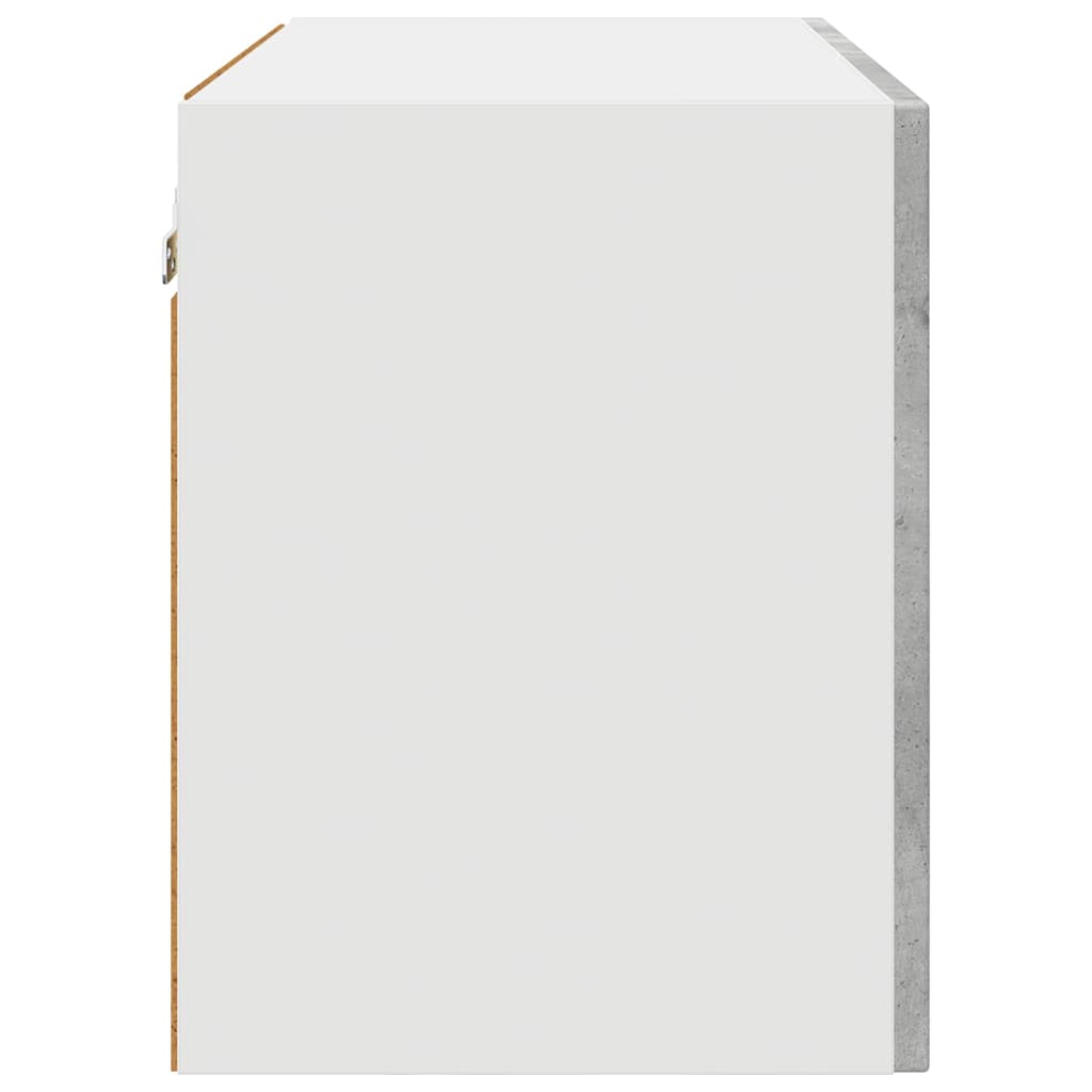 Keukenkast Kalmar Beton Grijs 60 x 31 x 40 cm Bewerkt hout is nu te koop bij PeponiXL, paradijselijk wonen!