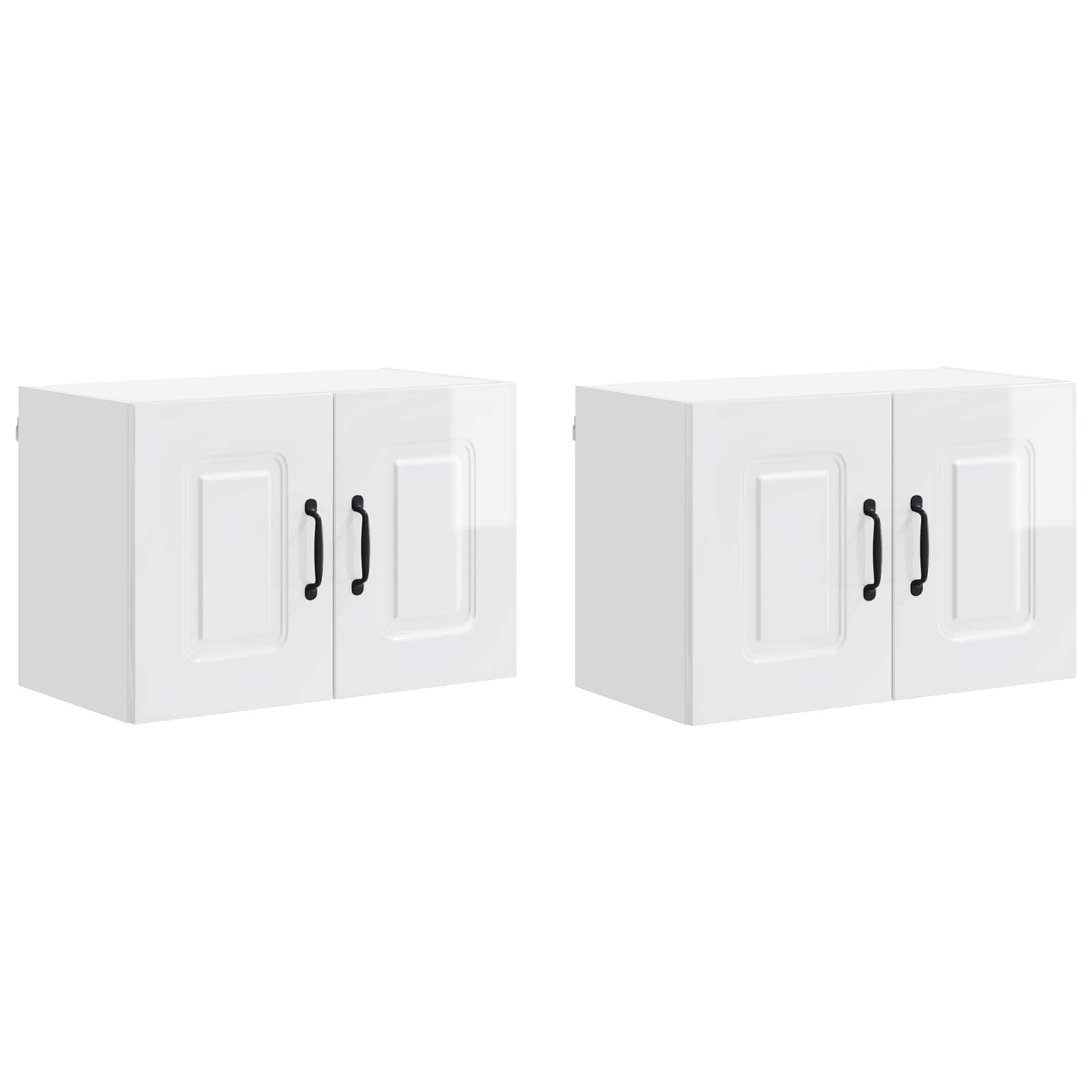Vaatwasserpaneel Kalmar 2 pcs Hoogglans wit 60 x 31 x 40 cm is nu te koop bij PeponiXL, paradijselijk wonen!