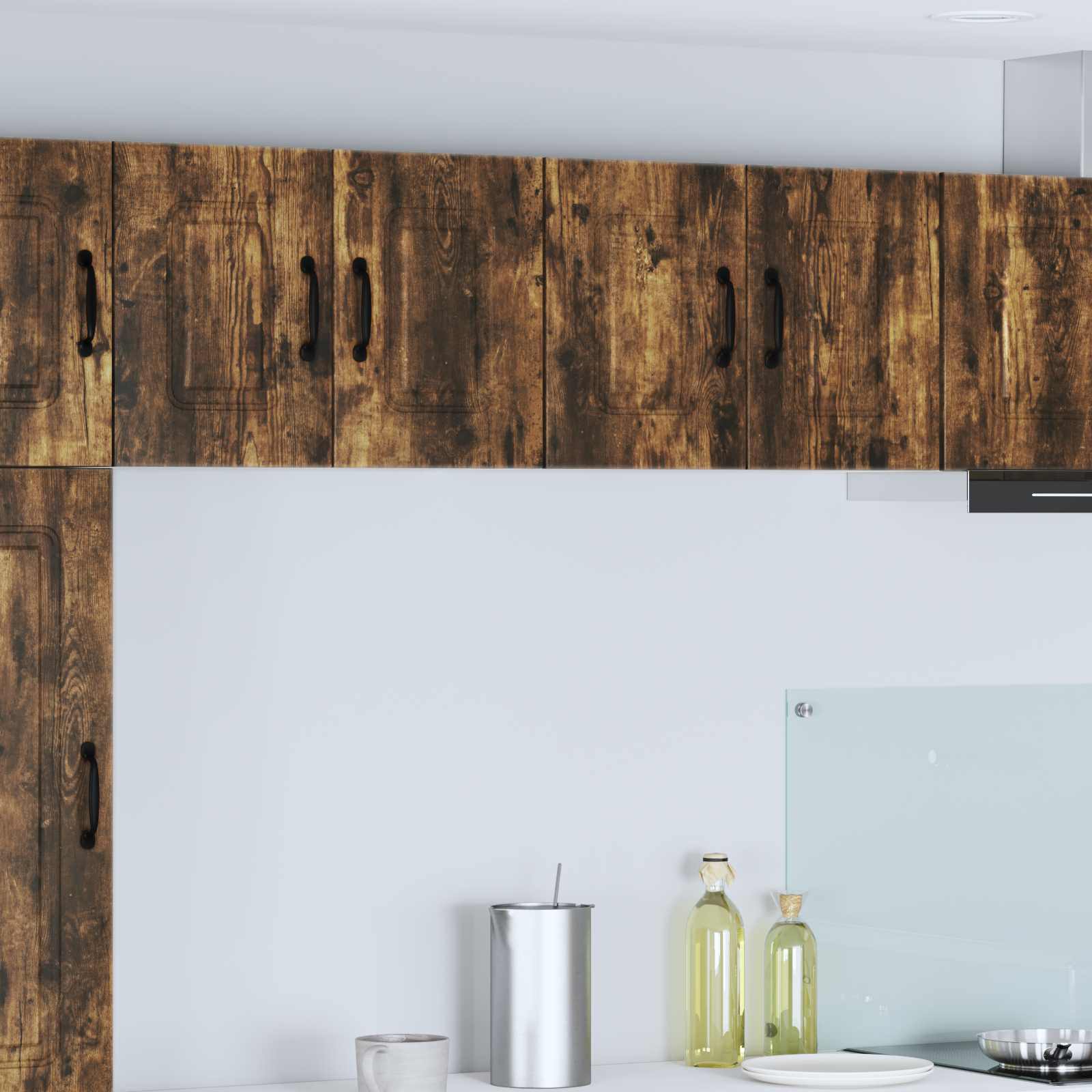 Keukenkast Kalmar 2 pcs Gerookt eiken 60 x 31 x 40 cm is nu te koop bij PeponiXL, paradijselijk wonen!