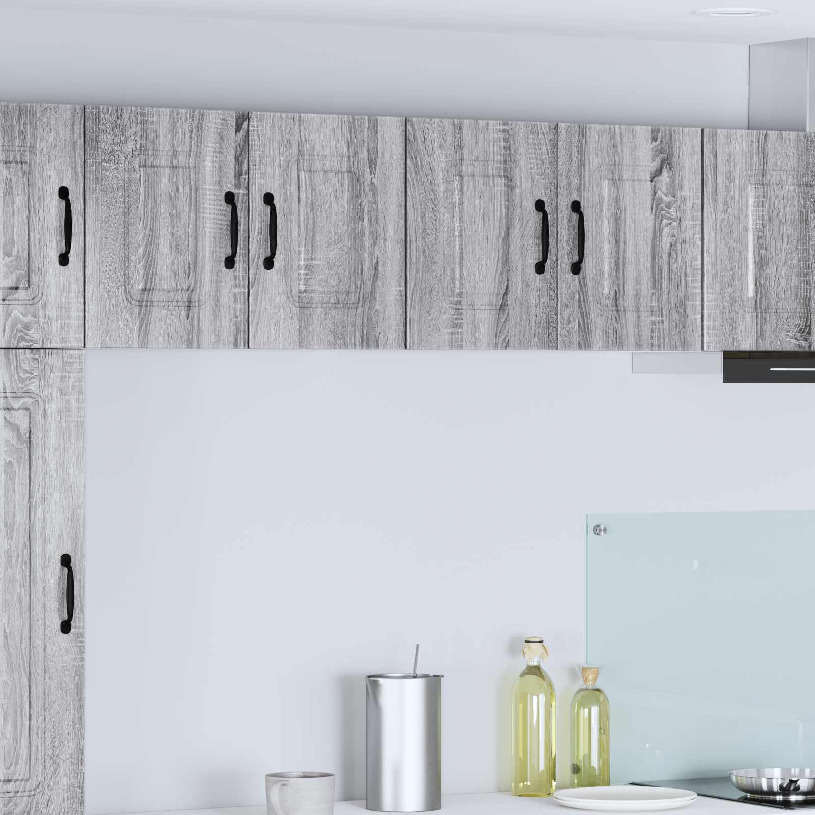 Keukenkast met opslag Kalmar 2 pcs Grijs Sonoma 60 x 31 x 40 cm is nu te koop bij PeponiXL, paradijselijk wonen!