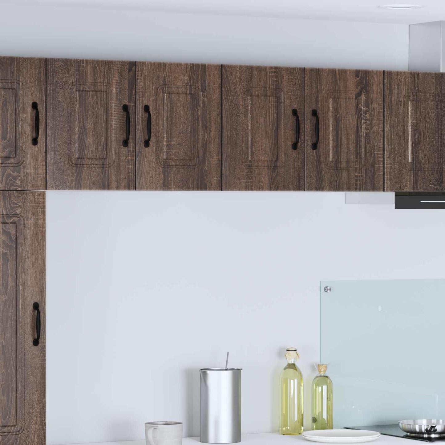 Vaatwasserpaneel Kalmar 2 pcs Bruin Eiken 60 x 31 x 40 cm is nu te koop bij PeponiXL, paradijselijk wonen!