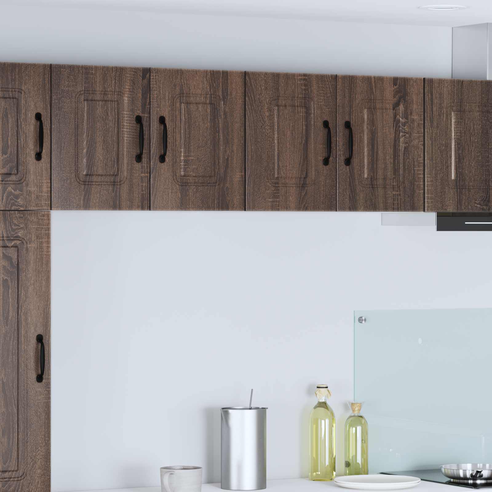 Vaatwasserpaneel Kalmar 2 pcs Bruin Eiken 60 x 31 x 40 cm is nu te koop bij PeponiXL, paradijselijk wonen!