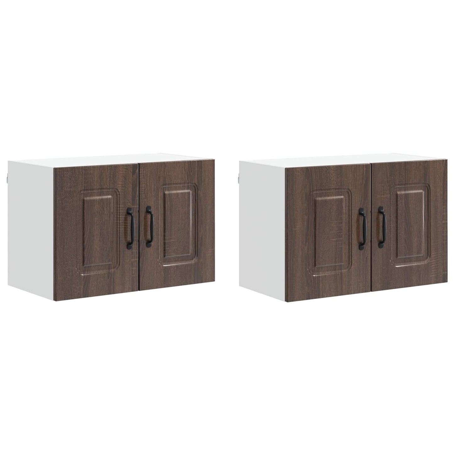 Vaatwasserpaneel Kalmar 2 pcs Bruin Eiken 60 x 31 x 40 cm is nu te koop bij PeponiXL, paradijselijk wonen!