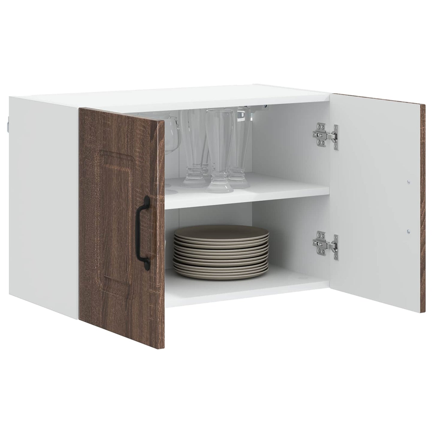 Vaatwasserpaneel Kalmar 2 pcs Bruin Eiken 60 x 31 x 40 cm is nu te koop bij PeponiXL, paradijselijk wonen!