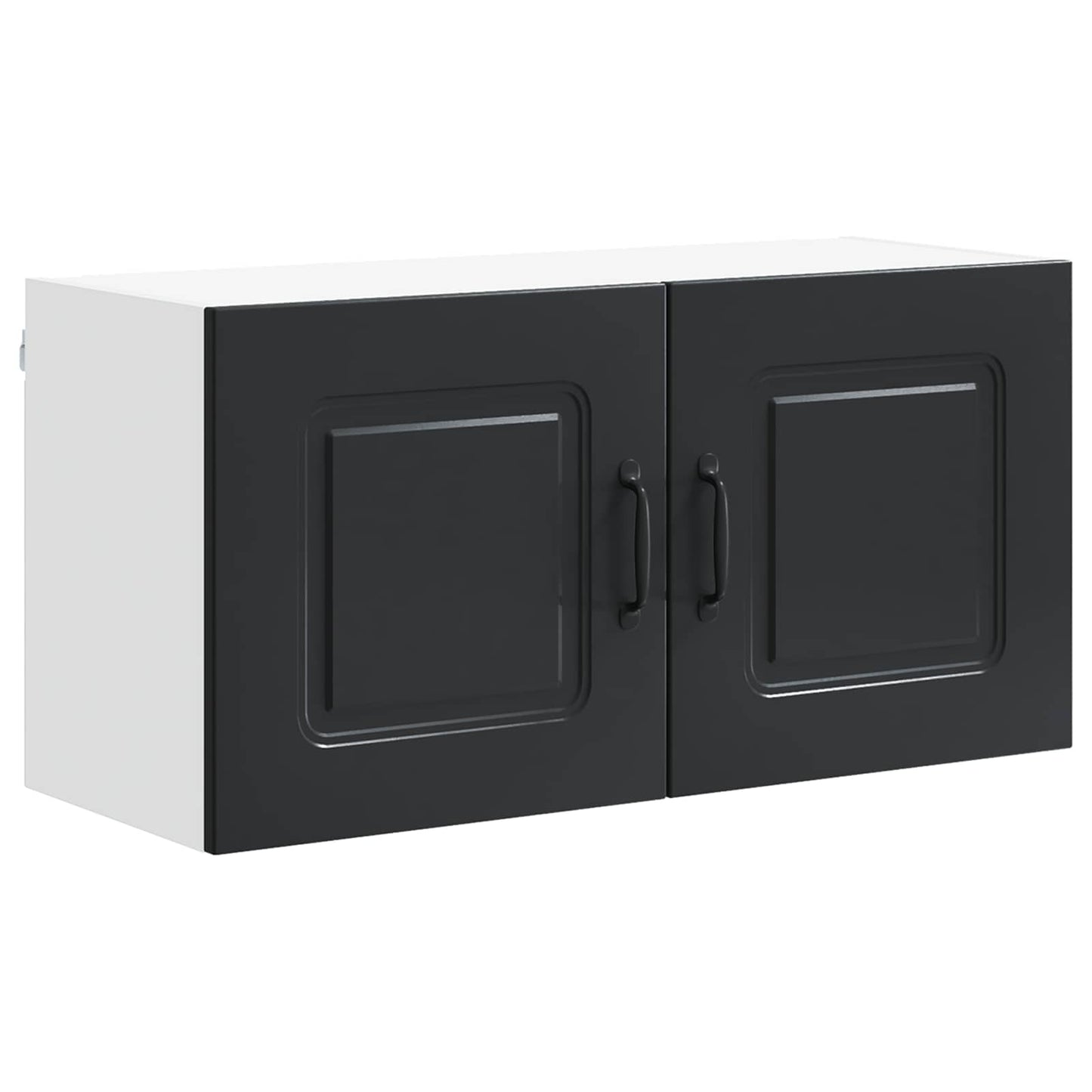 Vaatwasserpaneel Kalmar Zwart 80 x 31 x 40 cm Bewerkt hout is nu te koop bij PeponiXL, paradijselijk wonen!