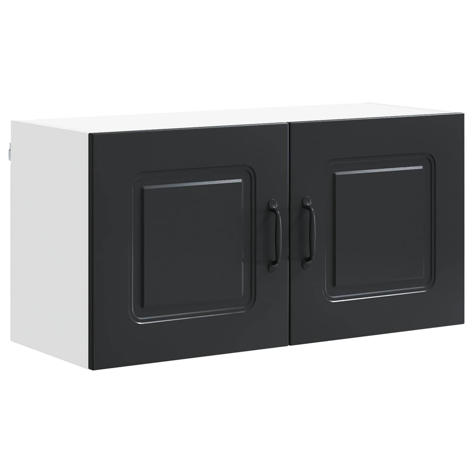Vaatwasserpaneel Kalmar Zwart 80 x 31 x 40 cm Bewerkt hout is nu te koop bij PeponiXL, paradijselijk wonen!