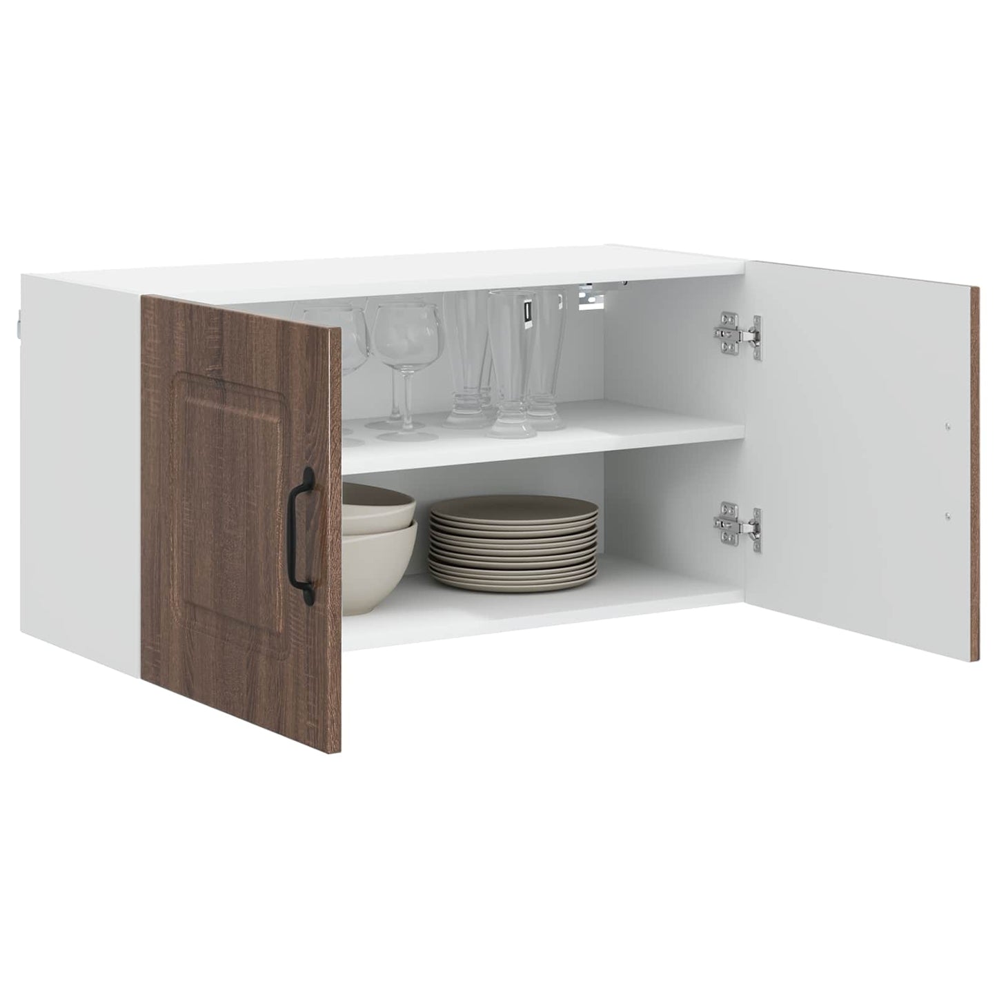 Vaatwasserpaneel met opslag Kalmar Bruin Eiken 80 x 31 x 40 cm is nu te koop bij PeponiXL, paradijselijk wonen!